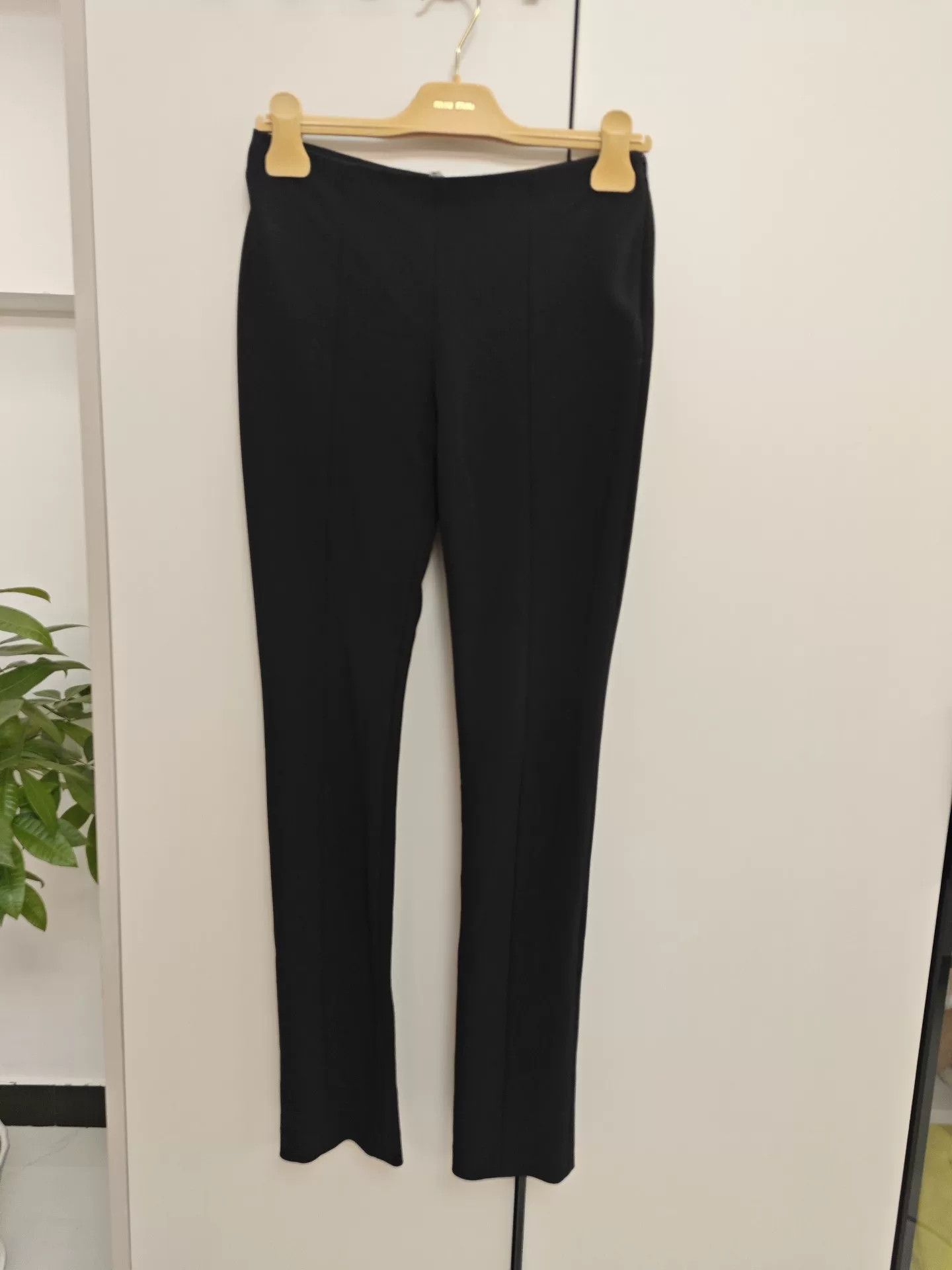The Row The Row Black Side Zip Casual Pants Size 37" - 1 Thumbnail