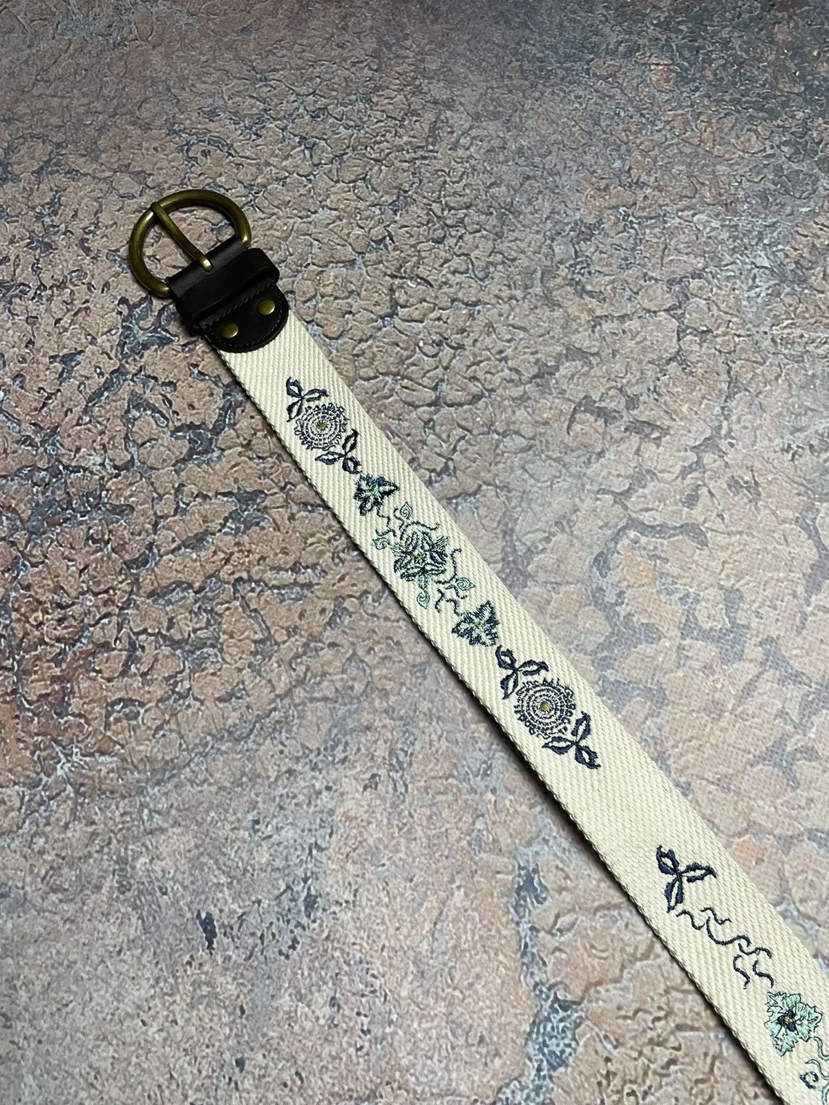 Vintage Vintage cotton distressed belt Size ONE SIZE - 5 Thumbnail