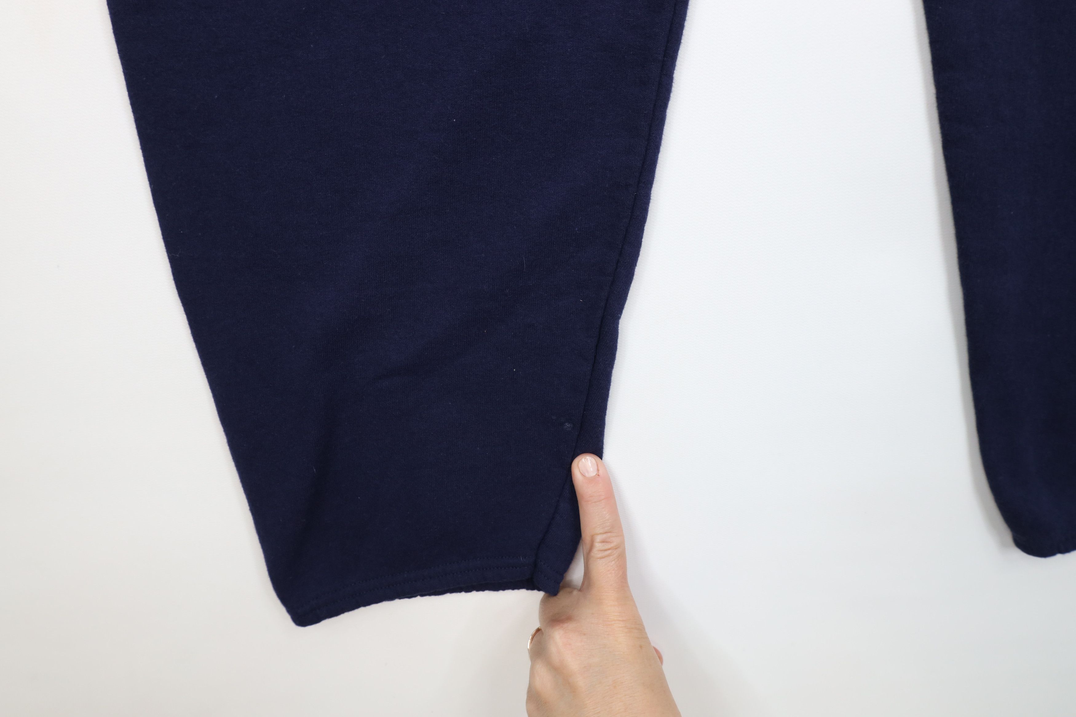 Vintage Vintage 90s Streetwear Cuffed Sweatpants Joggers Pants Blue Size US 32 / EU 48 - 5 Thumbnail