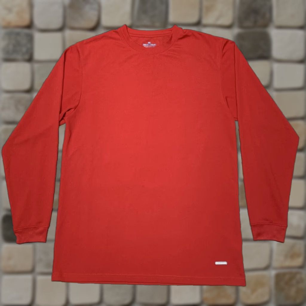 Vintage RUSSELL DRI-POWER Mens Compression Shirt Size Medium Athletic Red Stretchy Shirt Mens Athletic Red DRI-POWER Compression Size US M / EU 48-50 / 2 - 1 Thumbnail