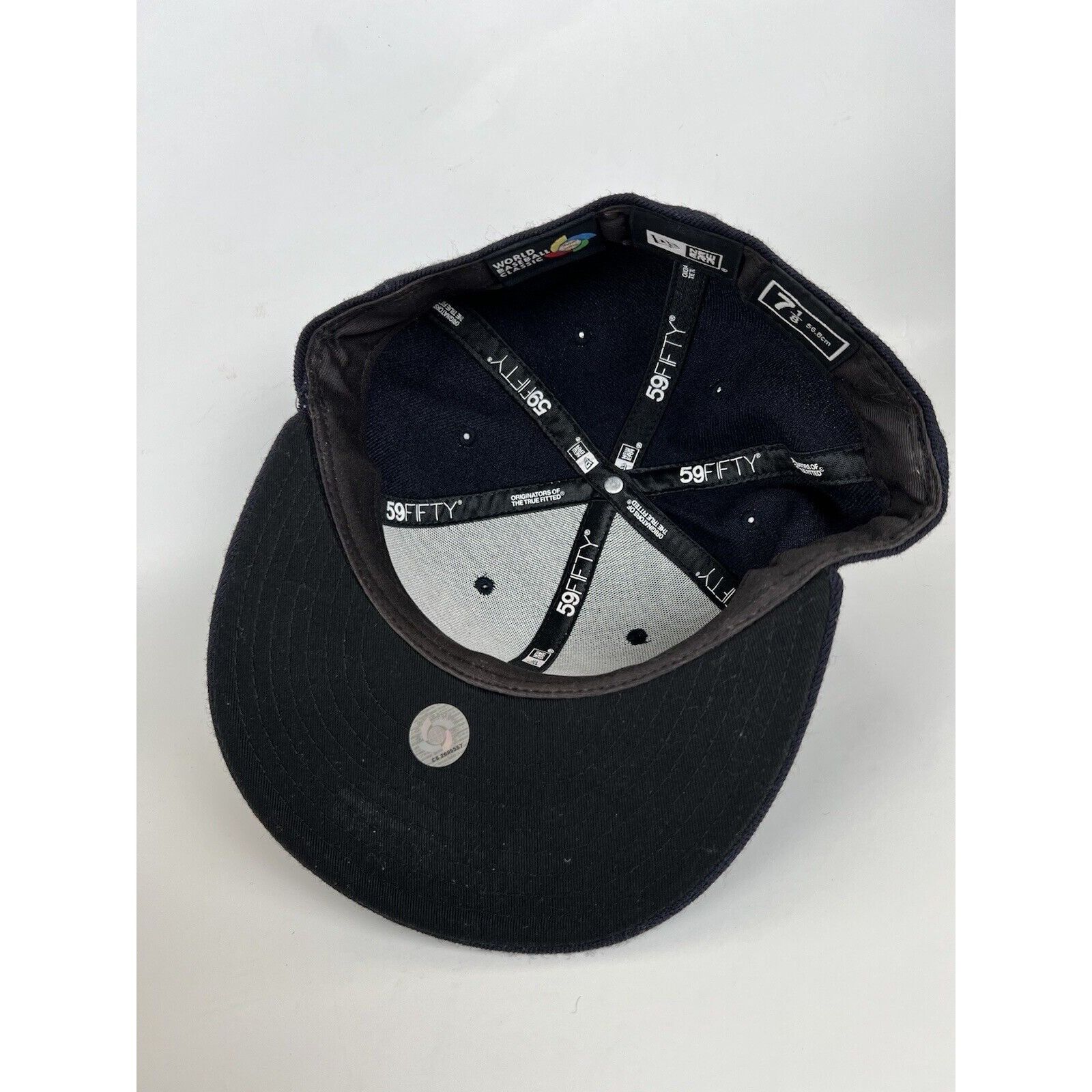 New Era Vintage Japan WBC New Era 59fifty Hat Cap Size 7 1/8 World B Size ONE SIZE - 8 Thumbnail