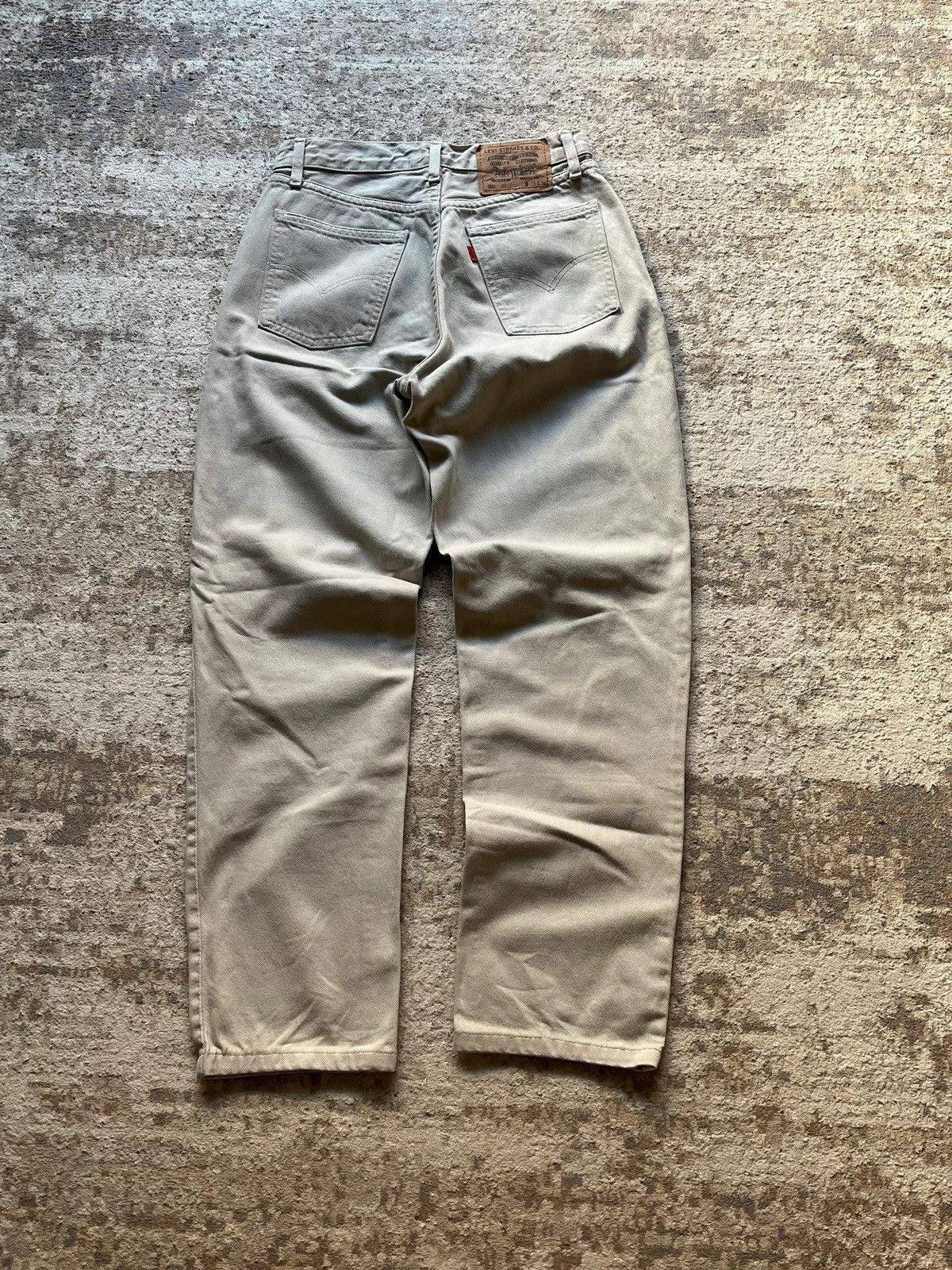 Levi's Levi’s 681 02 W 31 L 32 Beige 1998 Made in Spain Orange Tab Size US 31 - 13 Thumbnail