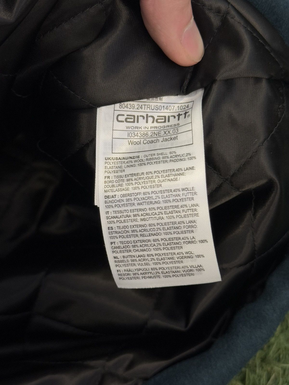 Carhartt Carhartt Work In Progress Blue Jacket Size M (NEW) Size US M / EU 48-50 / 2 - 9 Thumbnail