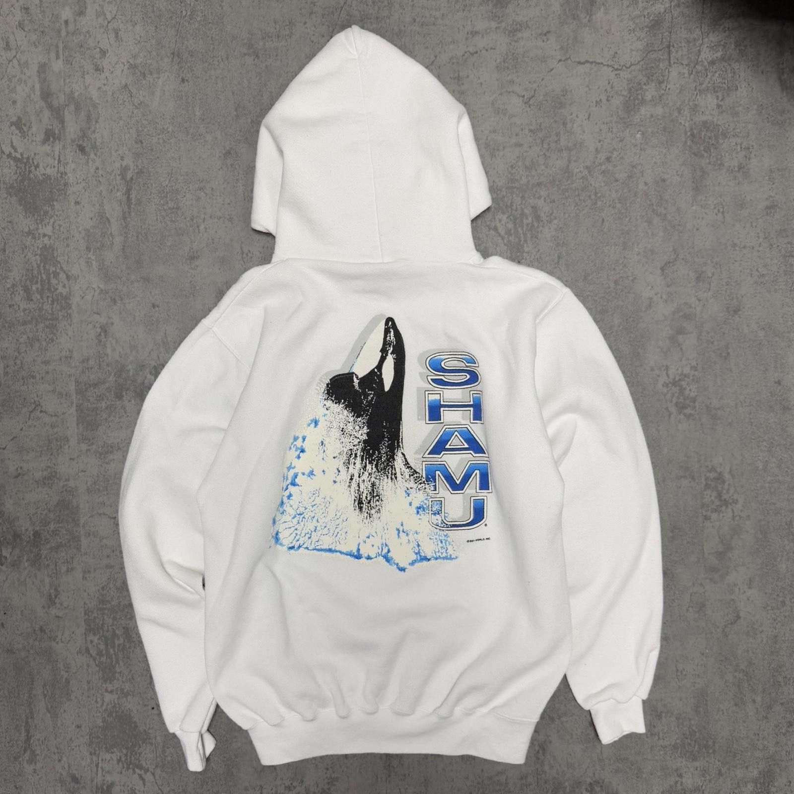 Tultex 90s Sea World Hoodie — M — Size US M / EU 48-50 / 2 - 1 Thumbnail