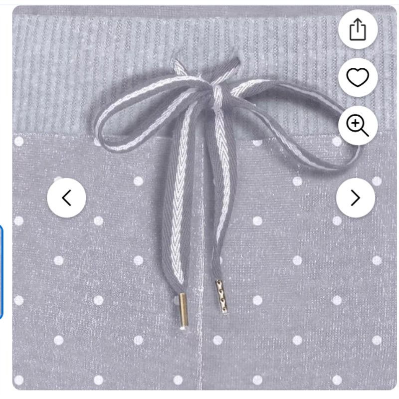 honeyee.com Women's pajamas polka dots purple 2XL Size ONE SIZE - 2 Thumbnail