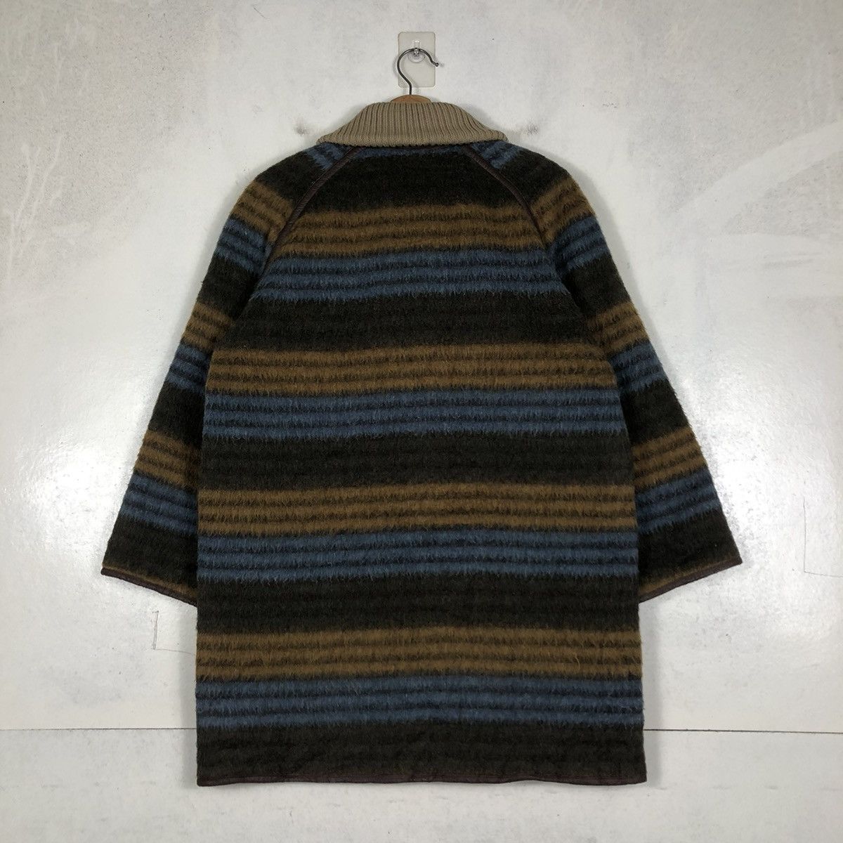 Japanese Brand 📌VINTAGE REVERSIBLE JACKET STRIPED JANE MORE ISSEY MIYAKE Size US L / EU 52-54 / 3 - 20 Thumbnail