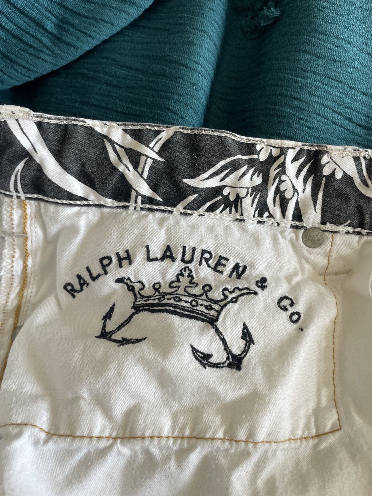 Ralph Lauren Marine Supplies LX -VII RL 1967 cotton/linen jeans Size US 38 / EU 54 - 10 Thumbnail