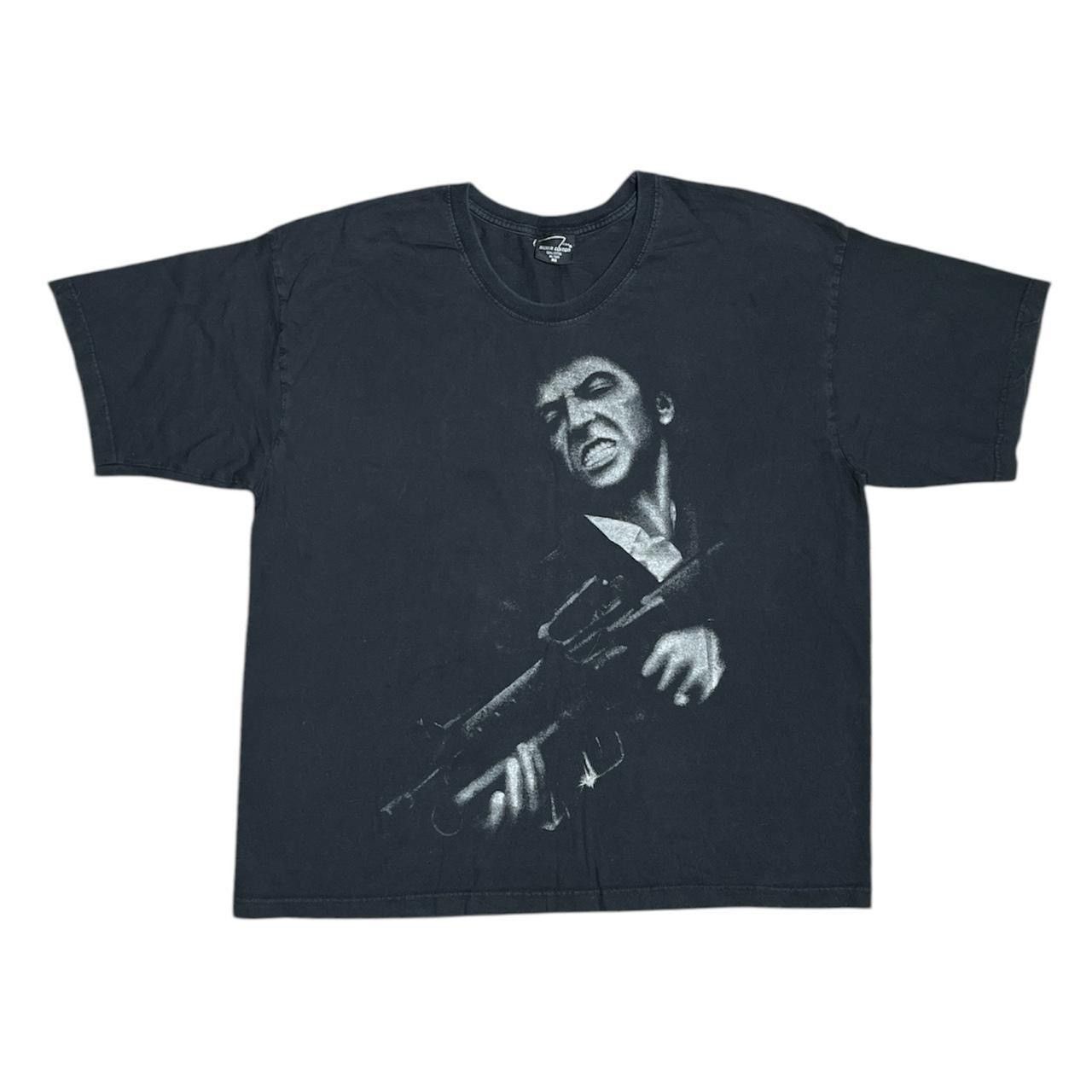 Vintage 90s scarface tony montana tee Size US XXL / EU 58 / 5 - 1 Thumbnail