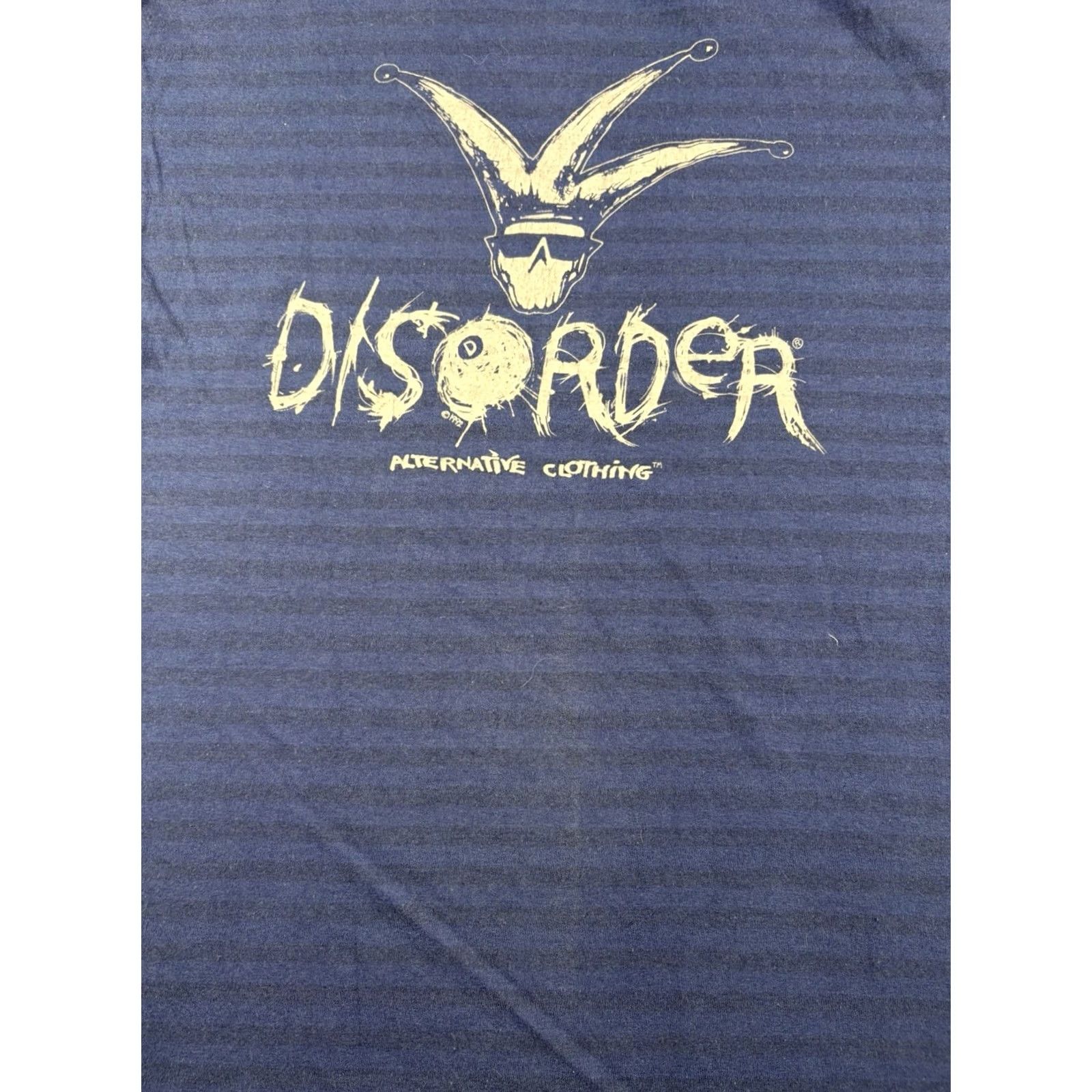 Vintage VINTAGE Disorder Alternative Clothing Shirt Long Sleeve Surf Skate 90s Men M Blue Crew Neck Solid Unbranded T-Shirt Size US M / EU 48-50 / 2 - 5 Thumbnail