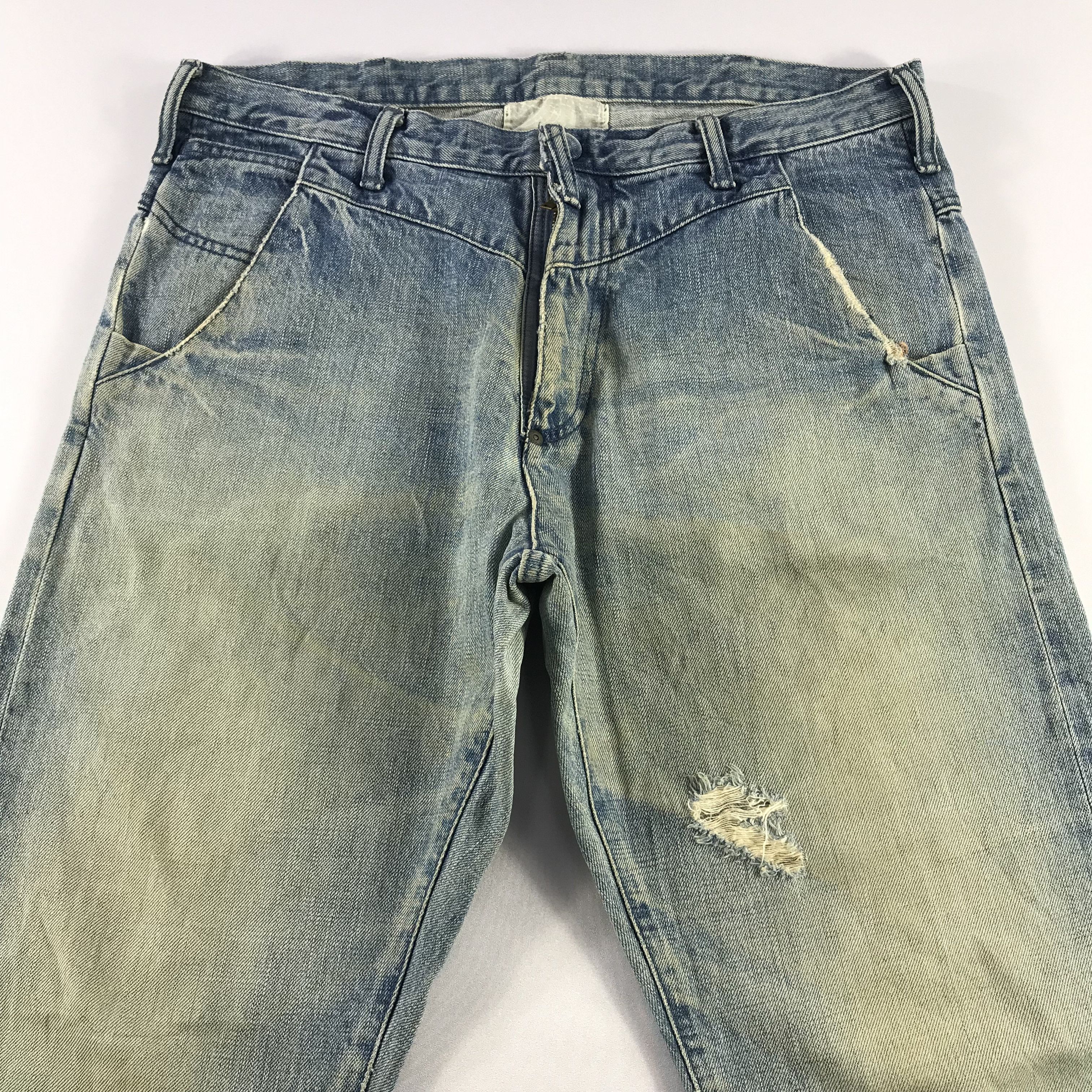 Nonnative Nonnative Selvedge Jeans Distressed Denim KJ3387 Size US 36 / EU 52 - 3 Thumbnail