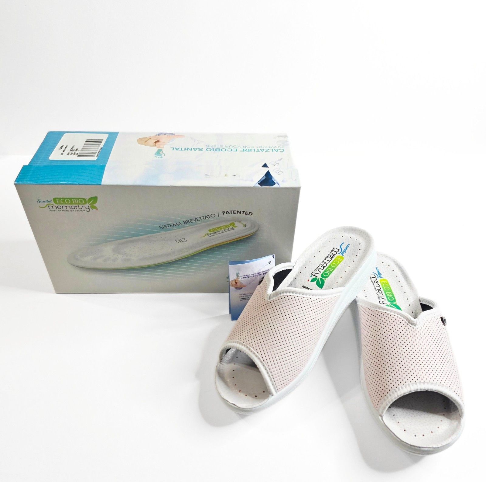 Other Eco Bio Memory Slippers 8.5 EU 39 Italy Orthopedic Sandals Size US 8.5 / IT 38.5 - 1 Thumbnail