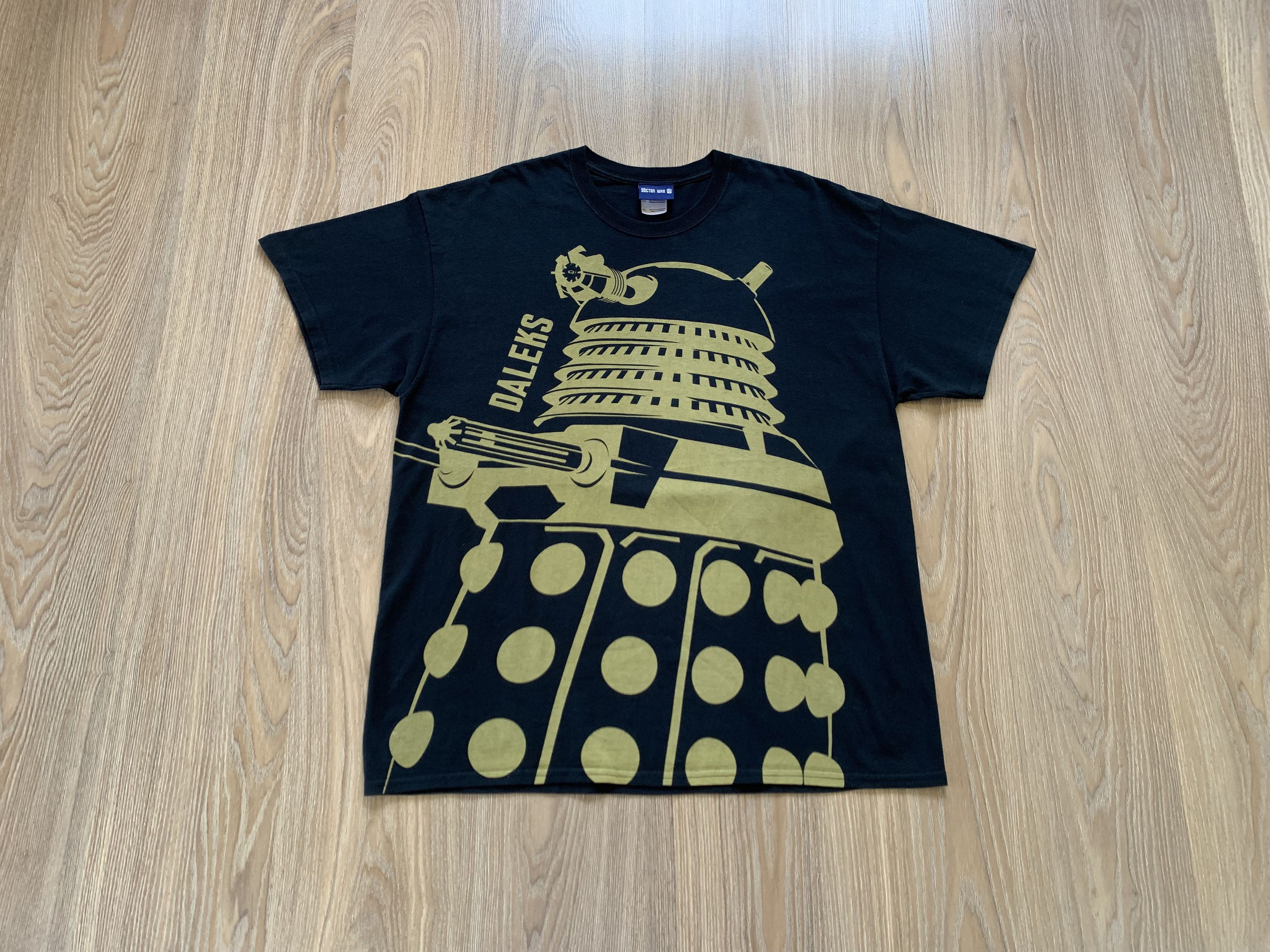 Gildan Rare Vintage Doctor Who Dalek T Shirt 2012 Size US L / EU 52-54 / 3 - 10 Thumbnail