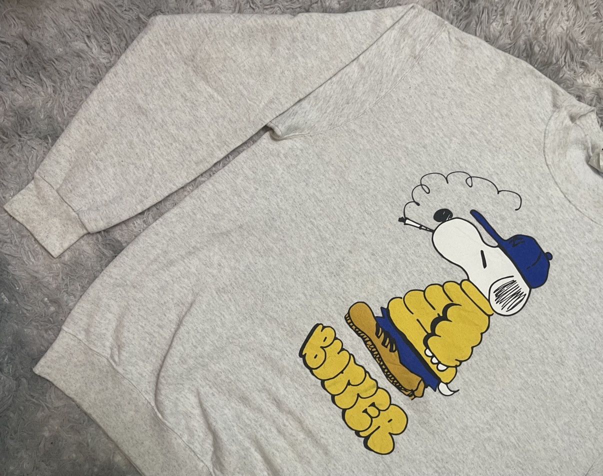 Butter Goods 90s BUTTER GOODS LO GOOSE CHAMPION CREWNECK SILVER GREY Size US XL / EU 56 / 4 - 4 Thumbnail