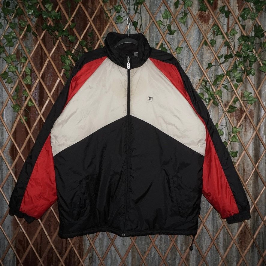 Fila XXL - Vintage Y2K Fila essential embroider puffer 00s jacket Size US XXL / EU 58 / 5 - 1 Thumbnail