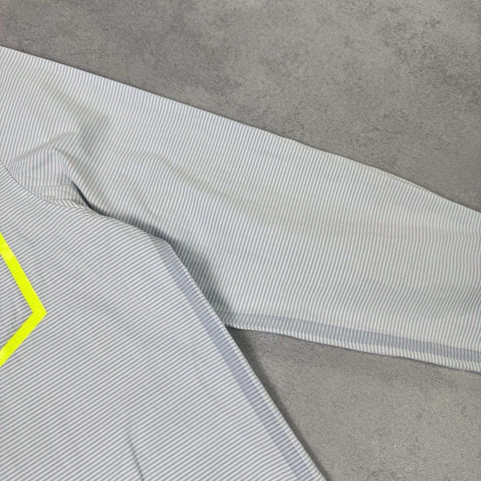 OAMC OAMC LS FRAME SHIRT Lo Blue/White Stripe/Flo Yellow Rigid Size US L / EU 52-54 / 3 - 8 Thumbnail