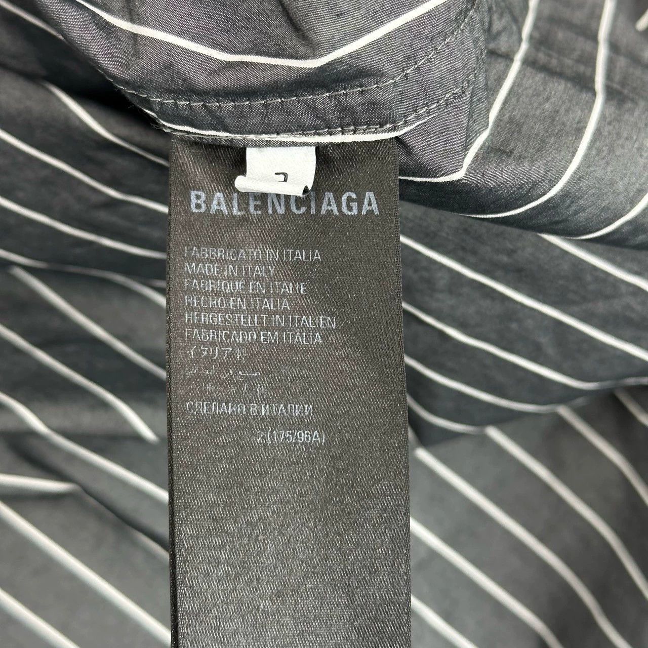 Balenciaga balenciaga icon embroidered layered shirt Size US M / EU 48-50 / 2 - 4 Thumbnail