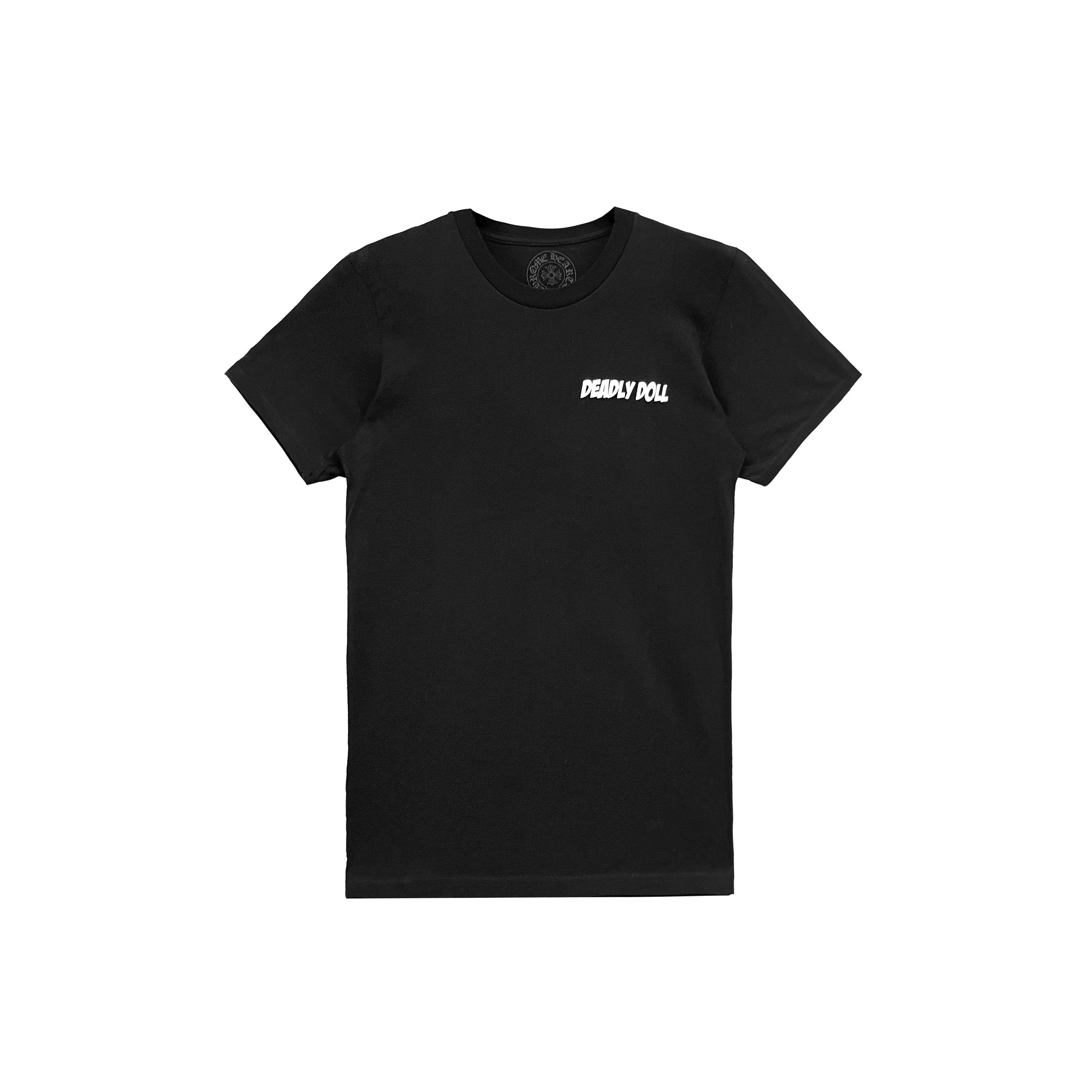 Chrome Hearts Chrome Hearts Black Deadly Doll Short Sleeve Tee Size US S / EU 44-46 / 1 - 2 Thumbnail