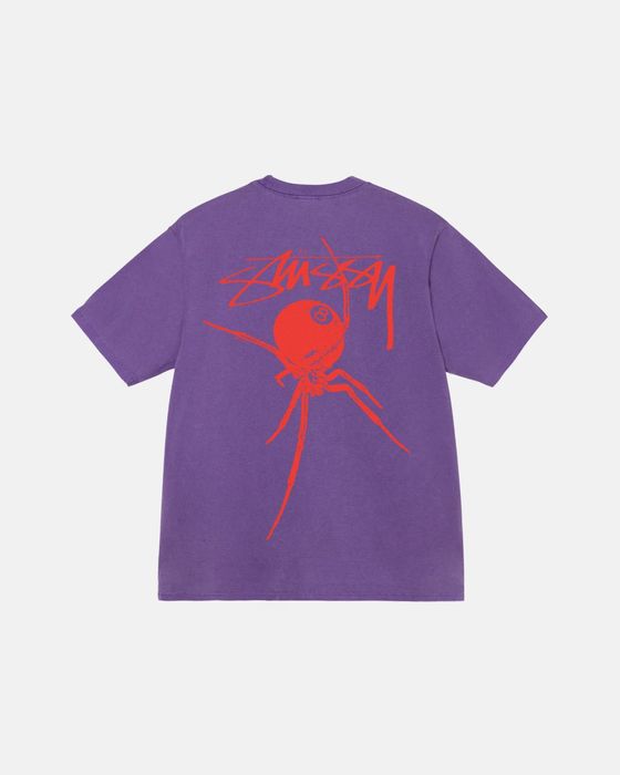 Stussy STUSSY ARACHNID TEE PIGMENT DYED | Grailed