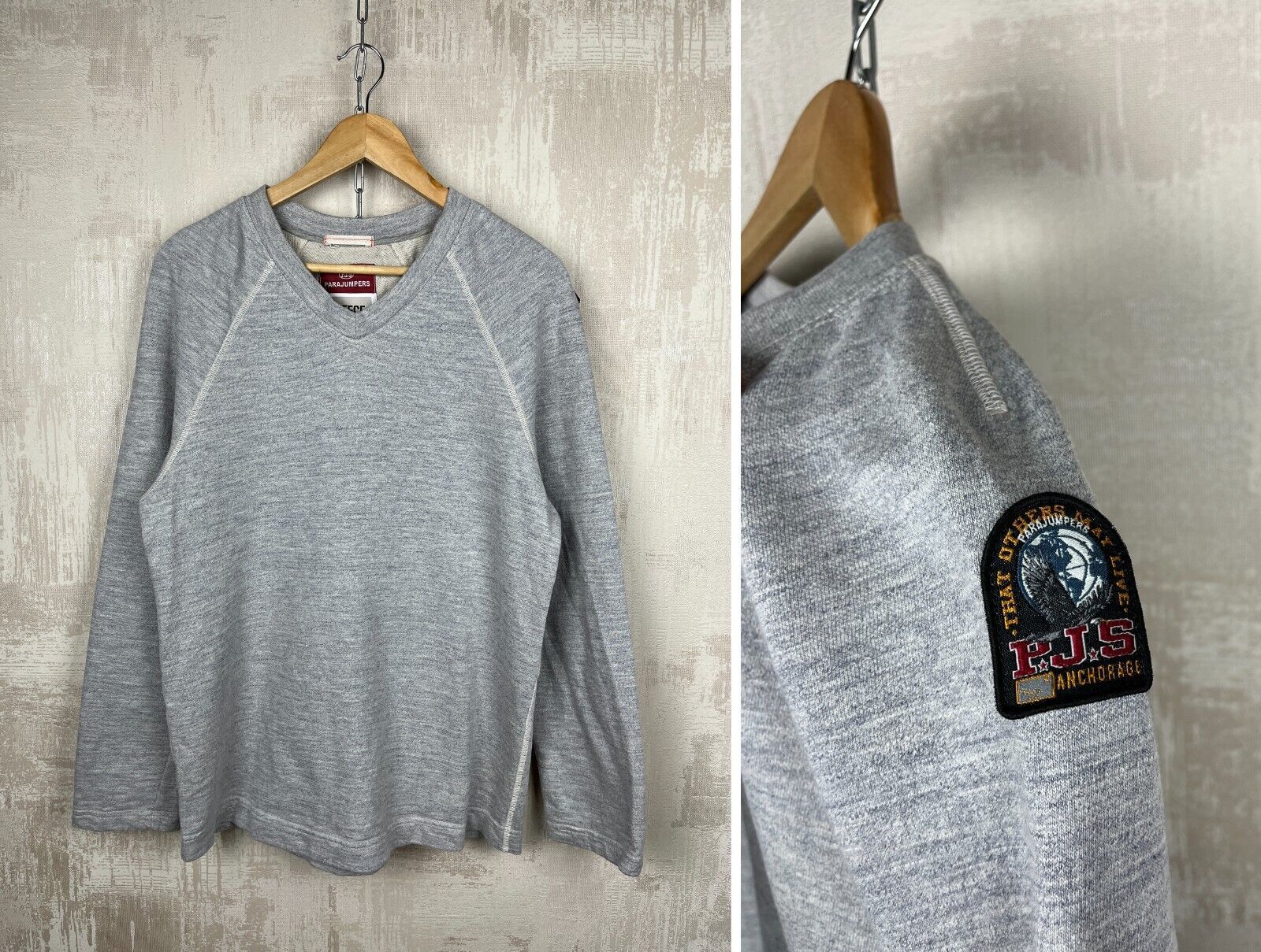 Parajumpers Parajumpers V-neck Long Sleeve Top Size US S / EU 44-46 / 1 - 1 Thumbnail