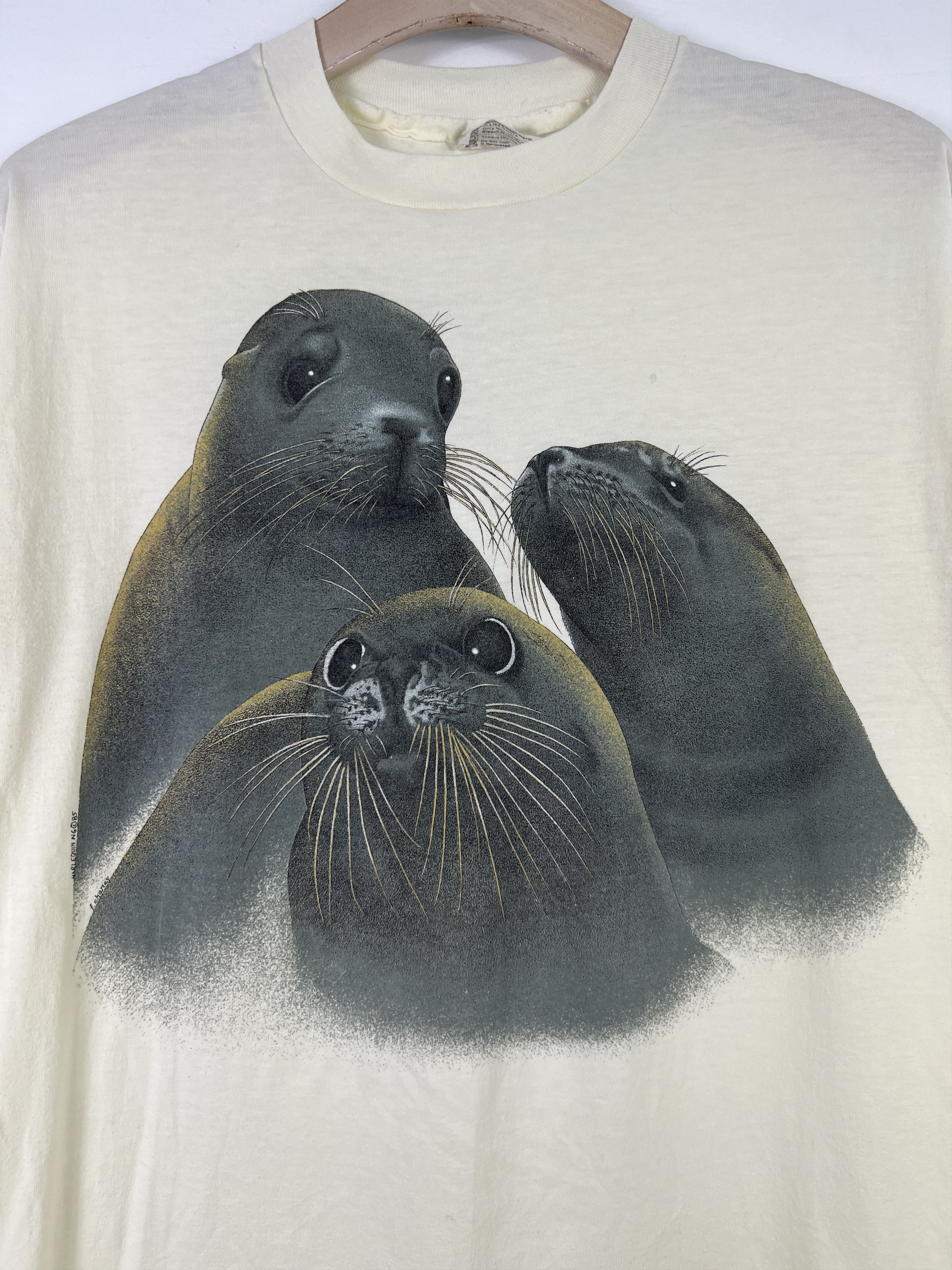 Vintage No.4406 Vintage 80s Detroit Zoo Souvenir Tee (XL) Size US XL / EU 56 / 4 - 2 Thumbnail