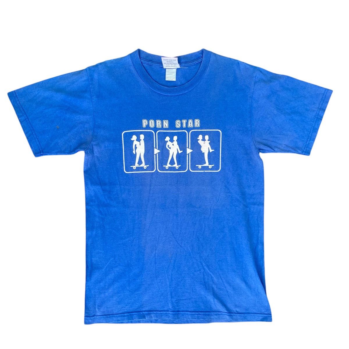 Vintage Vintage Porn Star Skateboards How to skate T shirt Size US M / EU 48-50 / 2 - 1 Thumbnail