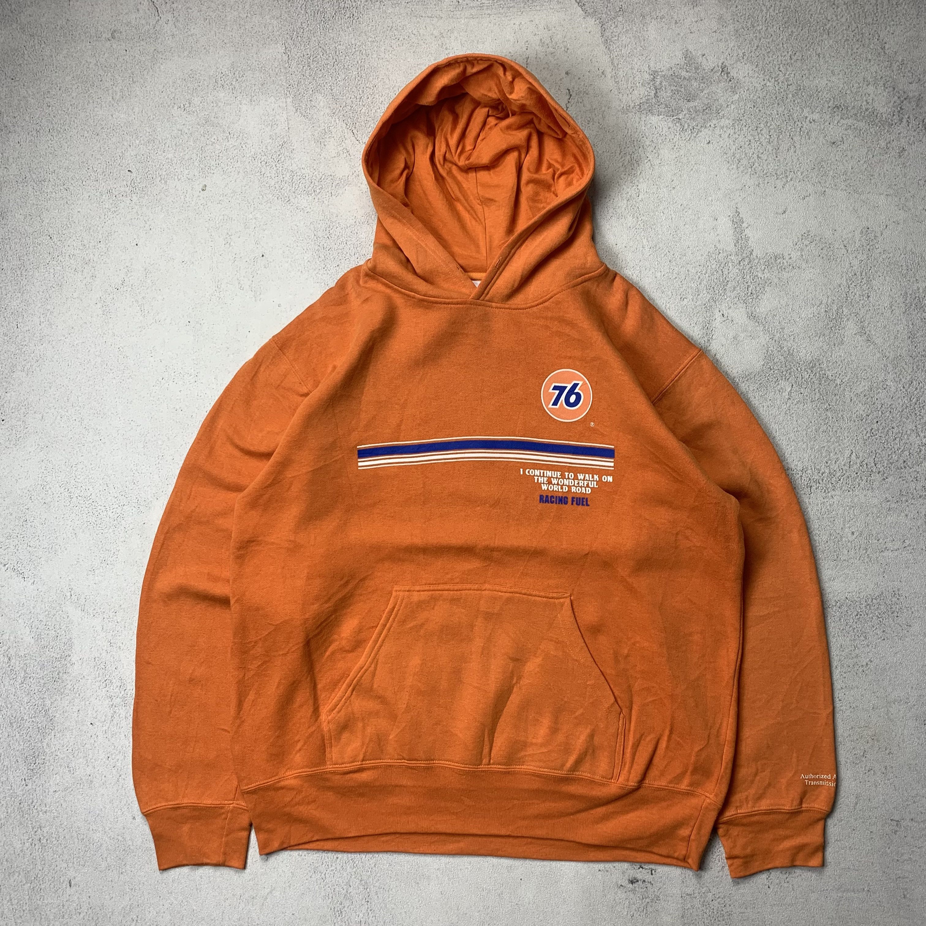 Vintage 76 Lubricants Pullover Hoodie Size US L / EU 52-54 / 3 - 1 Thumbnail