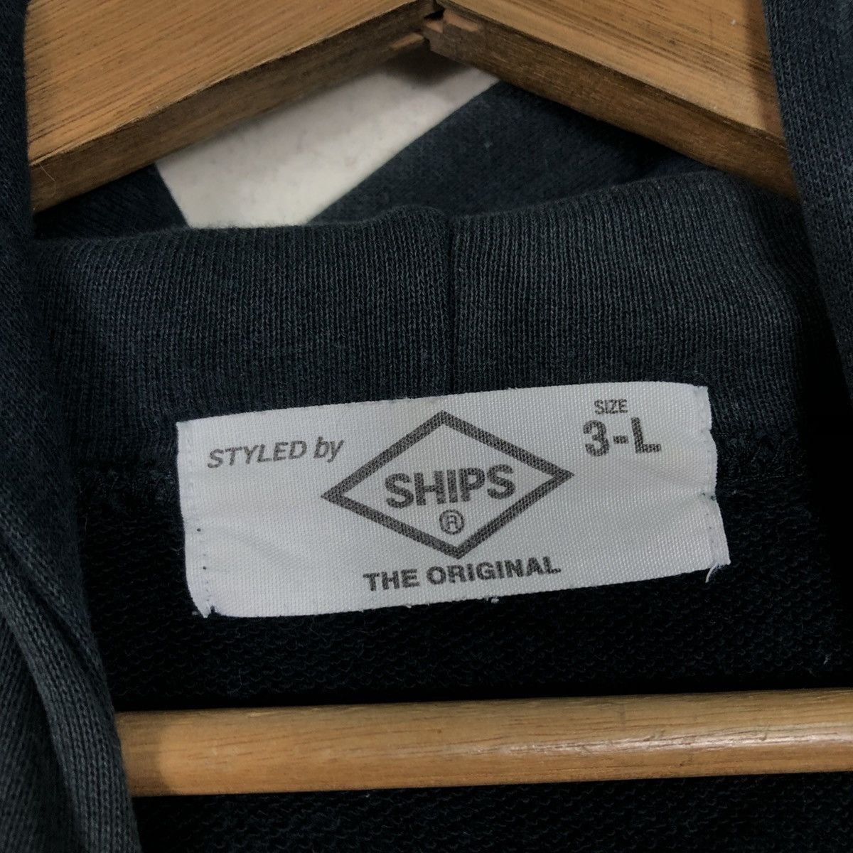 SHIPS 📌Vintage Hoodie Pull Over Ships Big Logo Design Issey Miyake Size US L / EU 52-54 / 3 - 17 Thumbnail