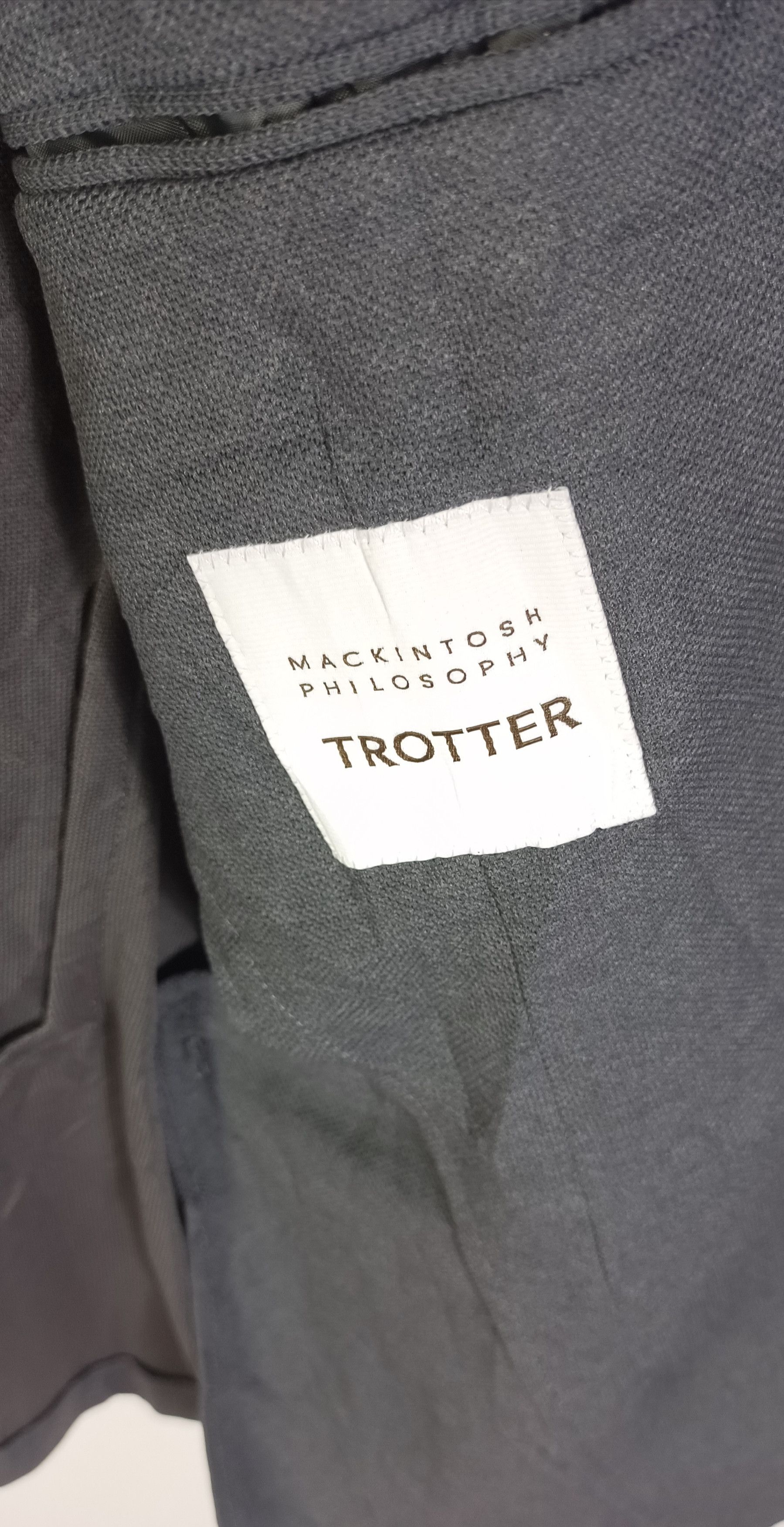 Designer Mackintosh Philosophy Trotter Suit Jacket Size 38L - 11 Thumbnail