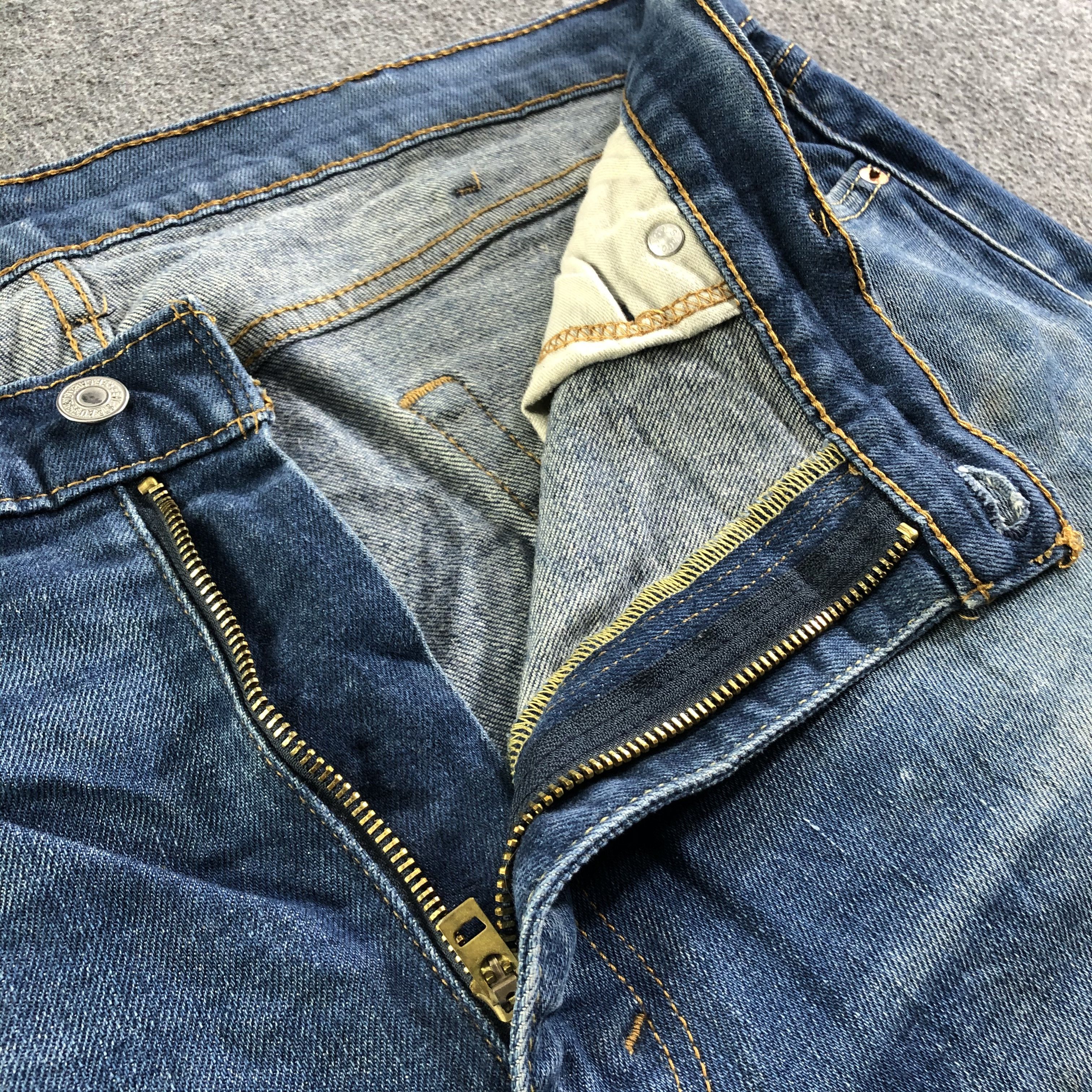 Levi's Vintage Blue Wash Levis 541 Jeans-J4527 Size US 41 - 9 Thumbnail