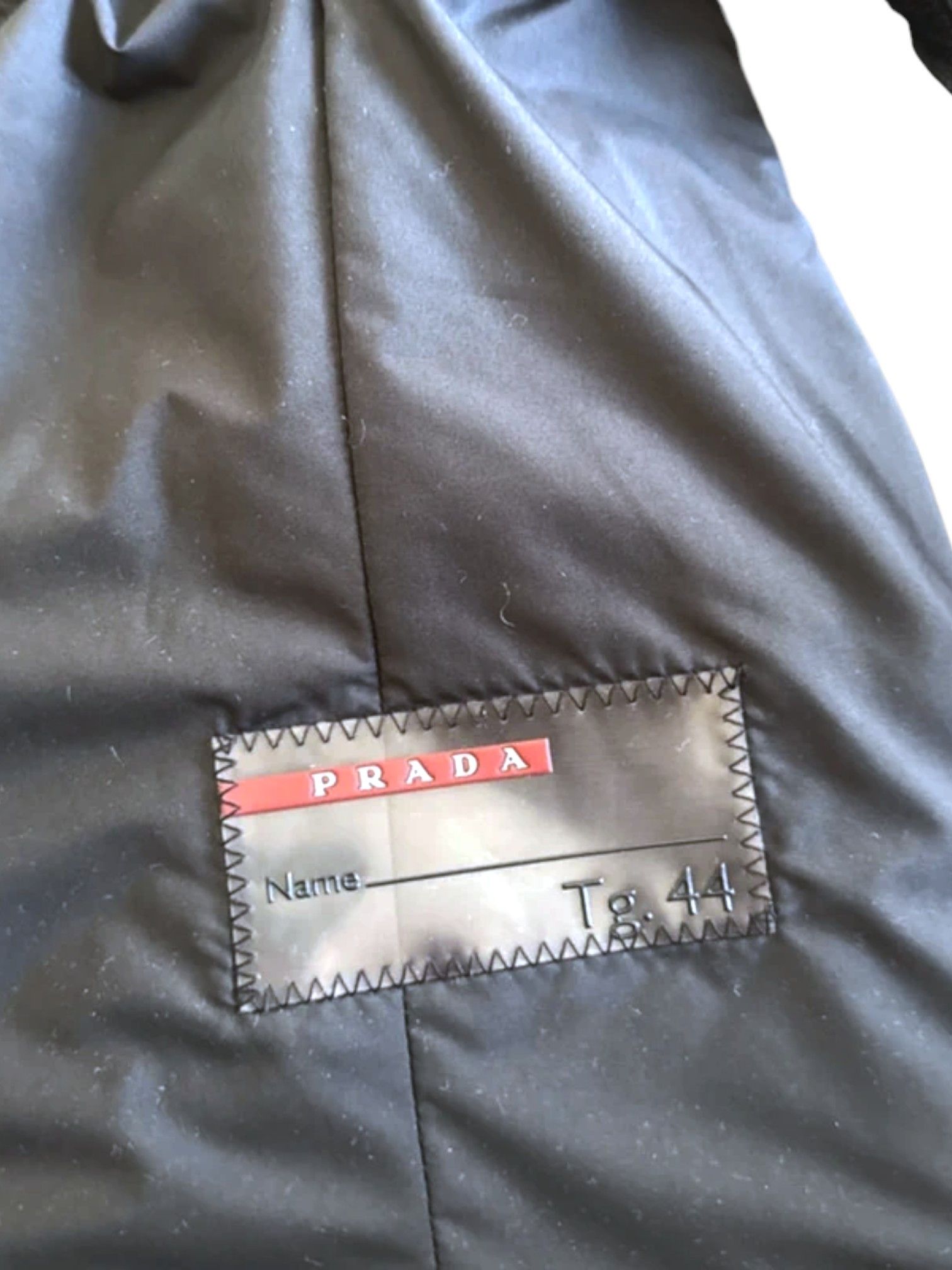 Prada Prada Moto-Detail Fitted Leather Jacket c.2000s Size US S / EU 44-46 / 1 - 6 Thumbnail