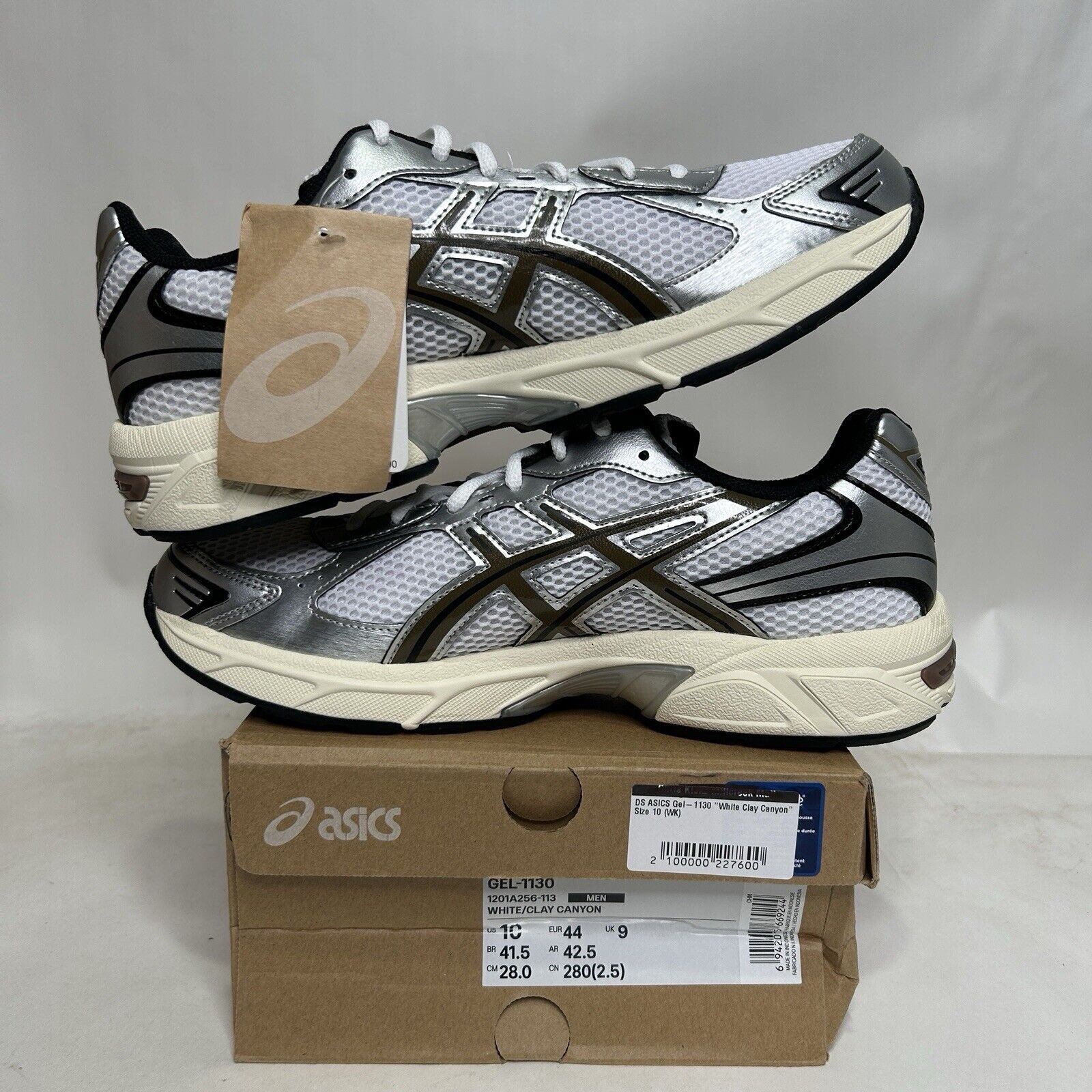Asics ASICS Gel-1130 “White Clay Canyon” 2024 Size US 10 / EU 43 - 3 Thumbnail