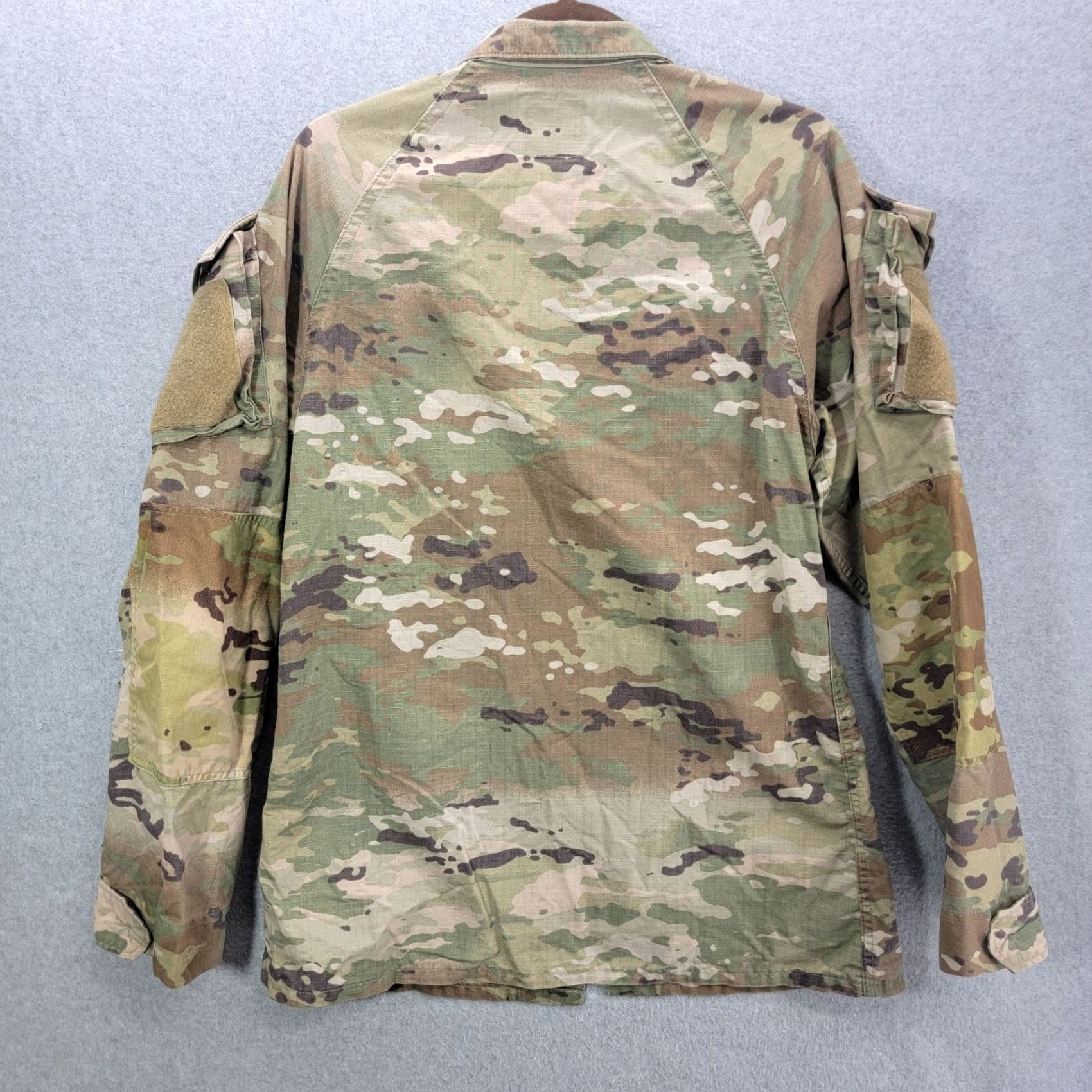 Vintage US Army Camouflage Button Up Shirt Perimeter Insect Guard Men's Small Long Shirt Size US S / EU 44-46 / 1 - 7 Thumbnail