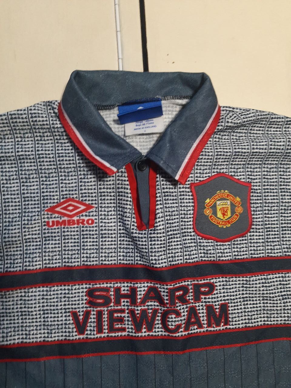 Umbro Umbro Manchester United Jersey 1995-1996 Size US XXS / EU 40 - 7 Thumbnail