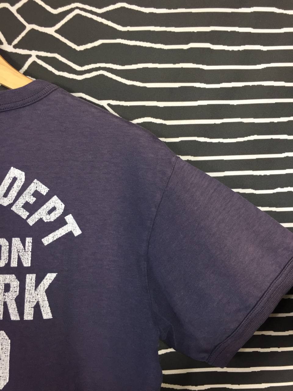 Champion × Vintage Vtg Sunfaded Champion Athletic Dept New York 1919 Tee Size US M / EU 48-50 / 2 - 4 Thumbnail