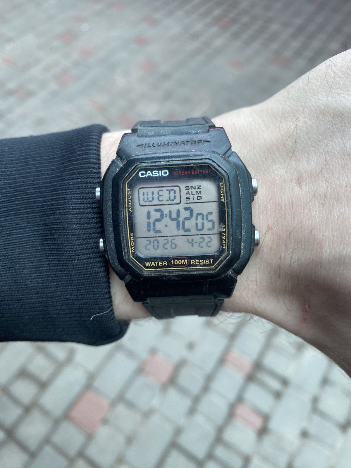 Casio Casio Watch W-800H Classic Digital 100M WR Size ONE SIZE - 2 Thumbnail
