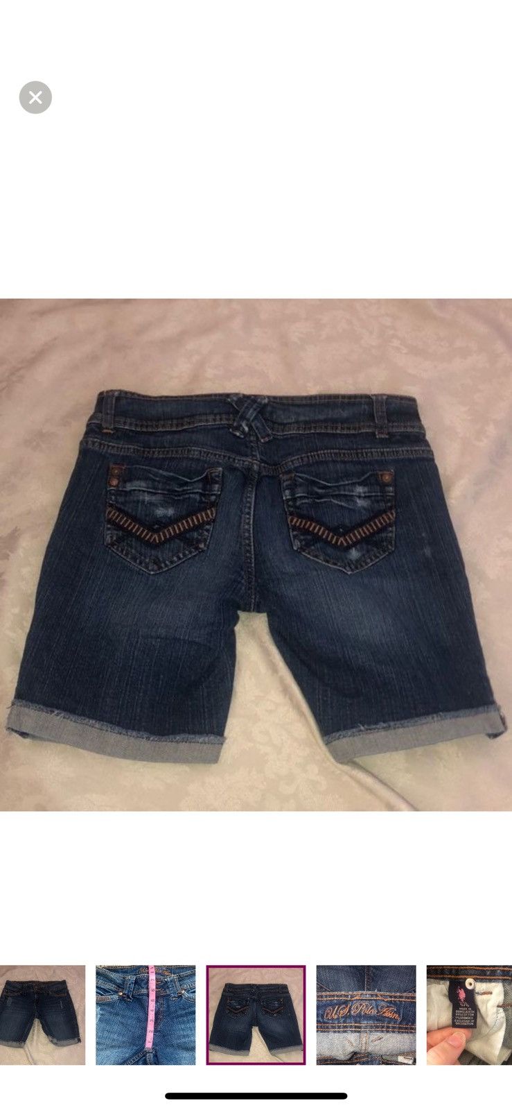 U.S. Polo Assn. Us polo assn Bermuda denim shorts size 5/6 Size 28" / US 6 / IT 42 - 5 Thumbnail