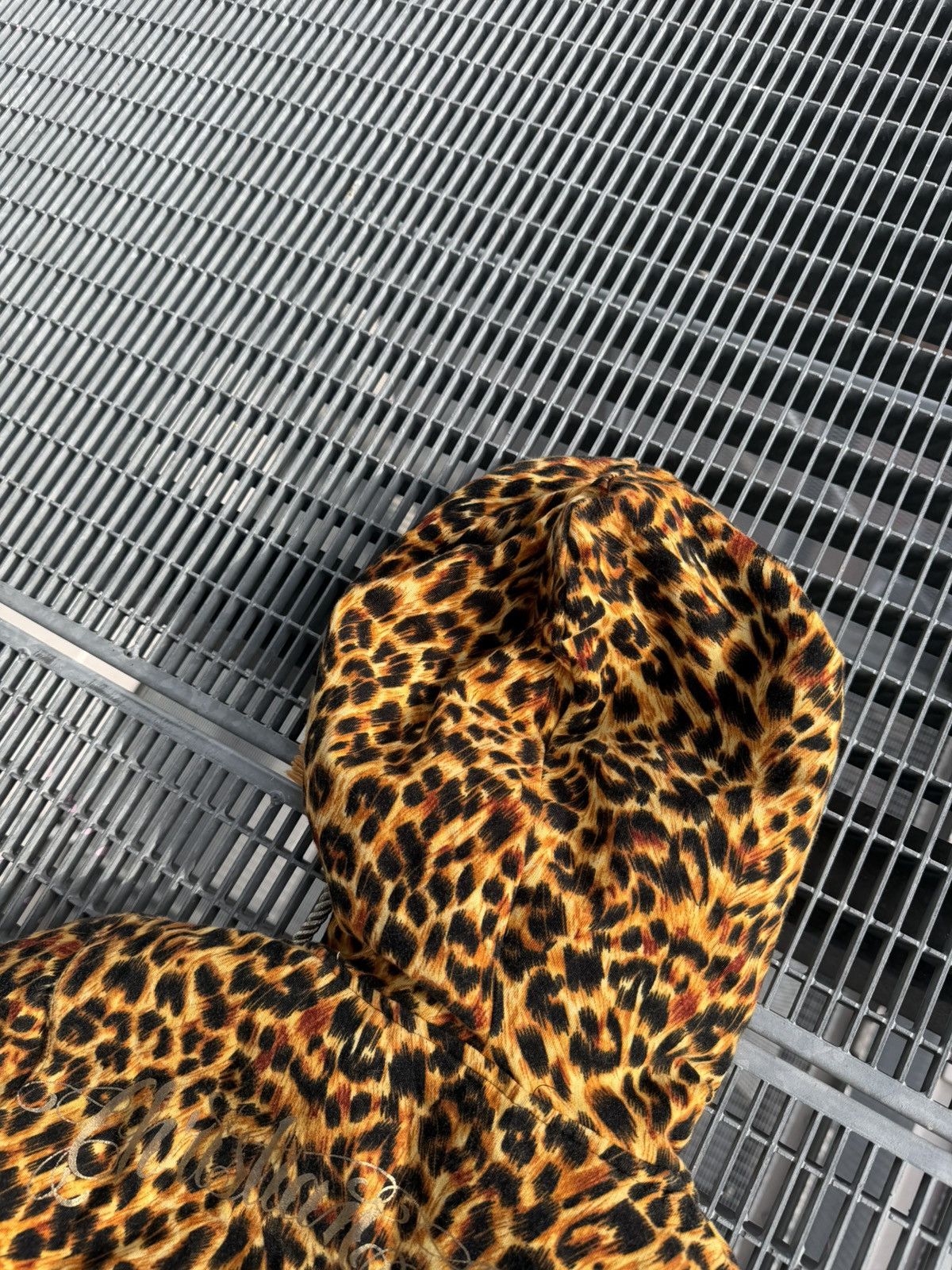 Christian Audigier Vintage Christian Audigier Leopard Y2K Overprinted Zip Size S / US 4 / IT 40 - 18 Thumbnail