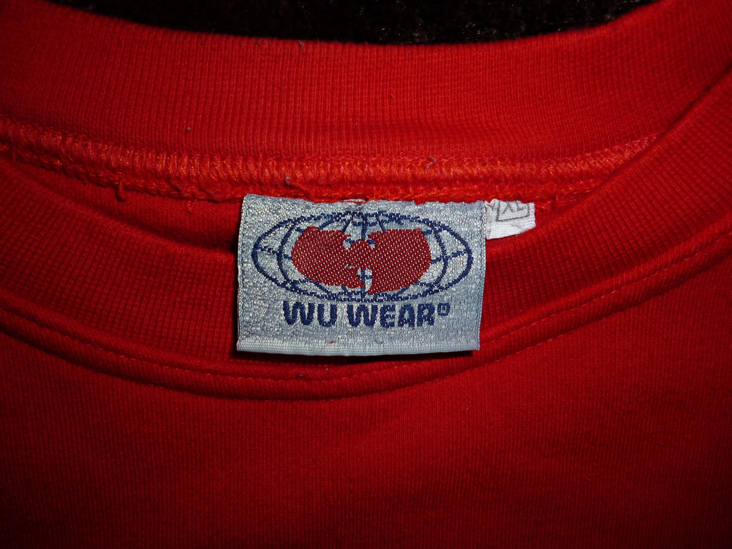 Wu-Tang Clan WU WEAR sweatshirt vintage Wu Tang Clan 90s hip hop 1990s XL Size US XL / EU 56 / 4 - 3 Thumbnail