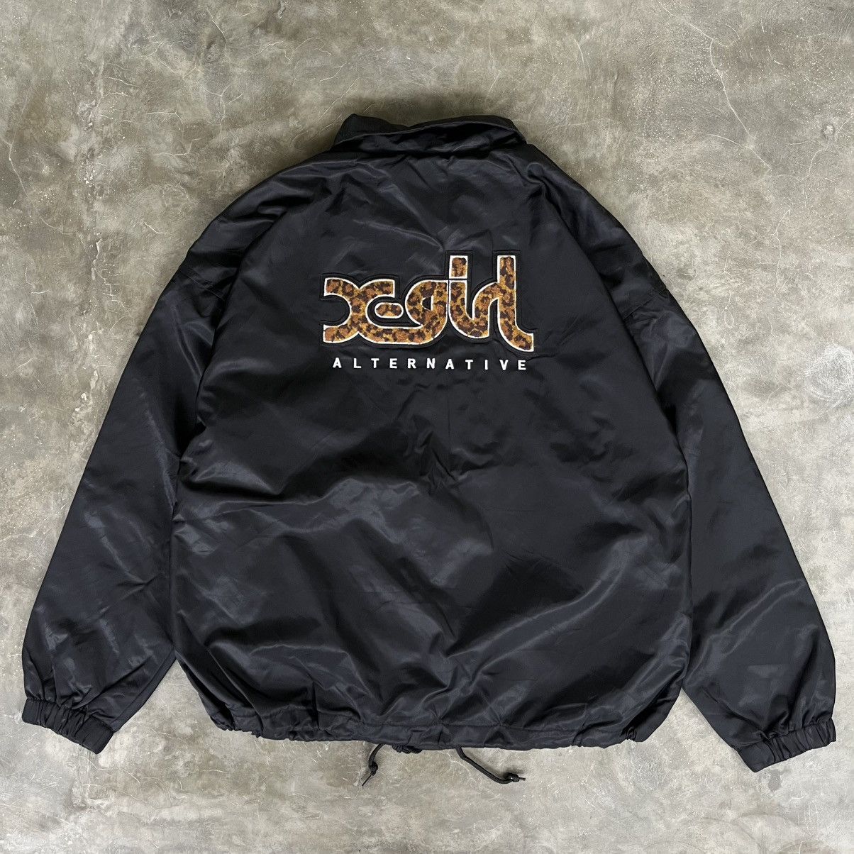 Hysteric Glamour 2000s X-Girl Leopard Logo Coach Jacket Size US M / EU 48-50 / 2 - 1 Thumbnail