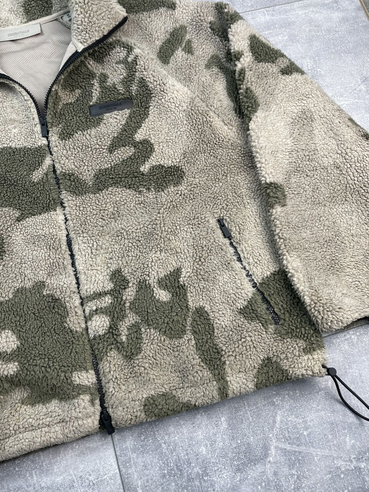 Essentials × Fear of God Fear of God Essentials Sherpa Fleece Jacket Size US M / EU 48-50 / 2 - 4 Thumbnail