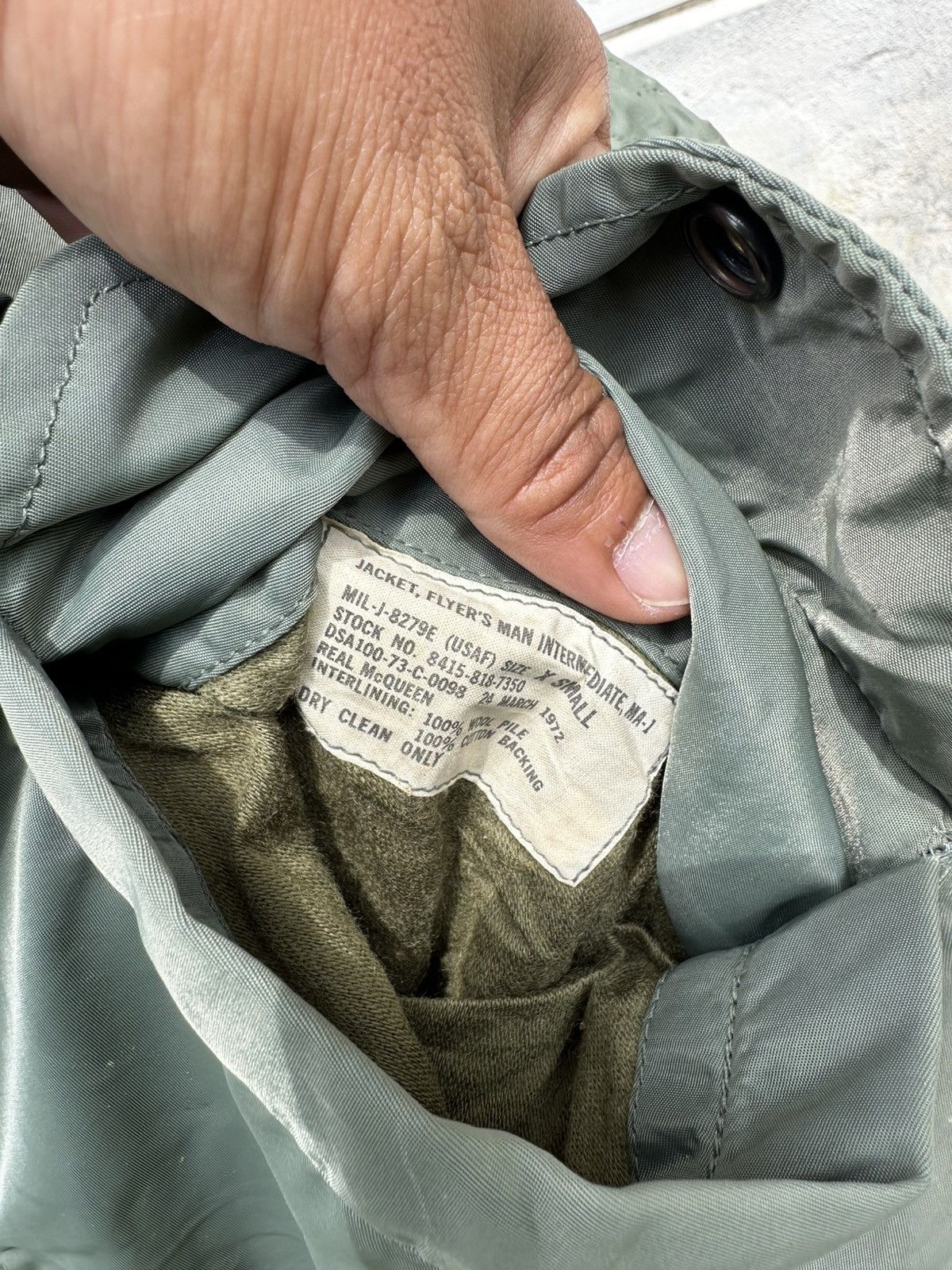 The Real McCoy's The Real McCoy’s Distressed MA-1 Jacket Size US XS / EU 42 / 0 - 7 Thumbnail