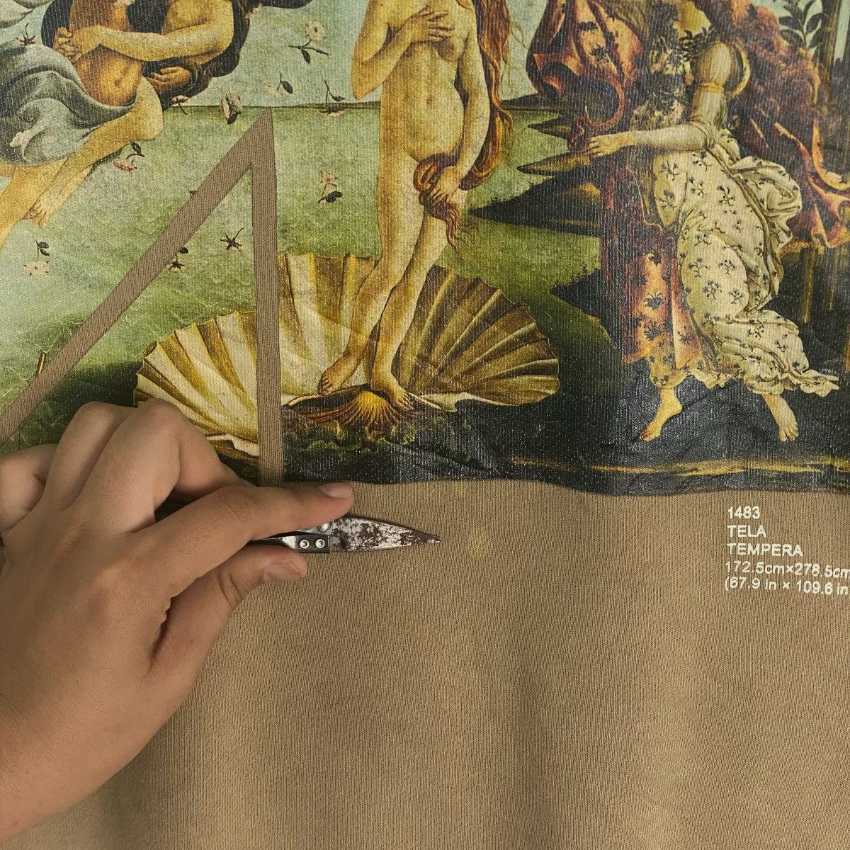Takeo Kikuchi × Vintage Vintage Takeo Kikuchi Big Printed Crewneck Sweatshirt Brown Size US L / EU 52-54 / 3 - 5 Thumbnail