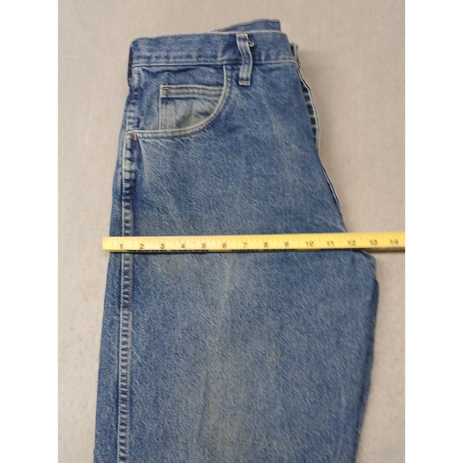 Bulwark Bulwark (36x34) Flame-Resistant Straight Blue Denim Jeans Size US 36 / EU 52 - 5 Thumbnail