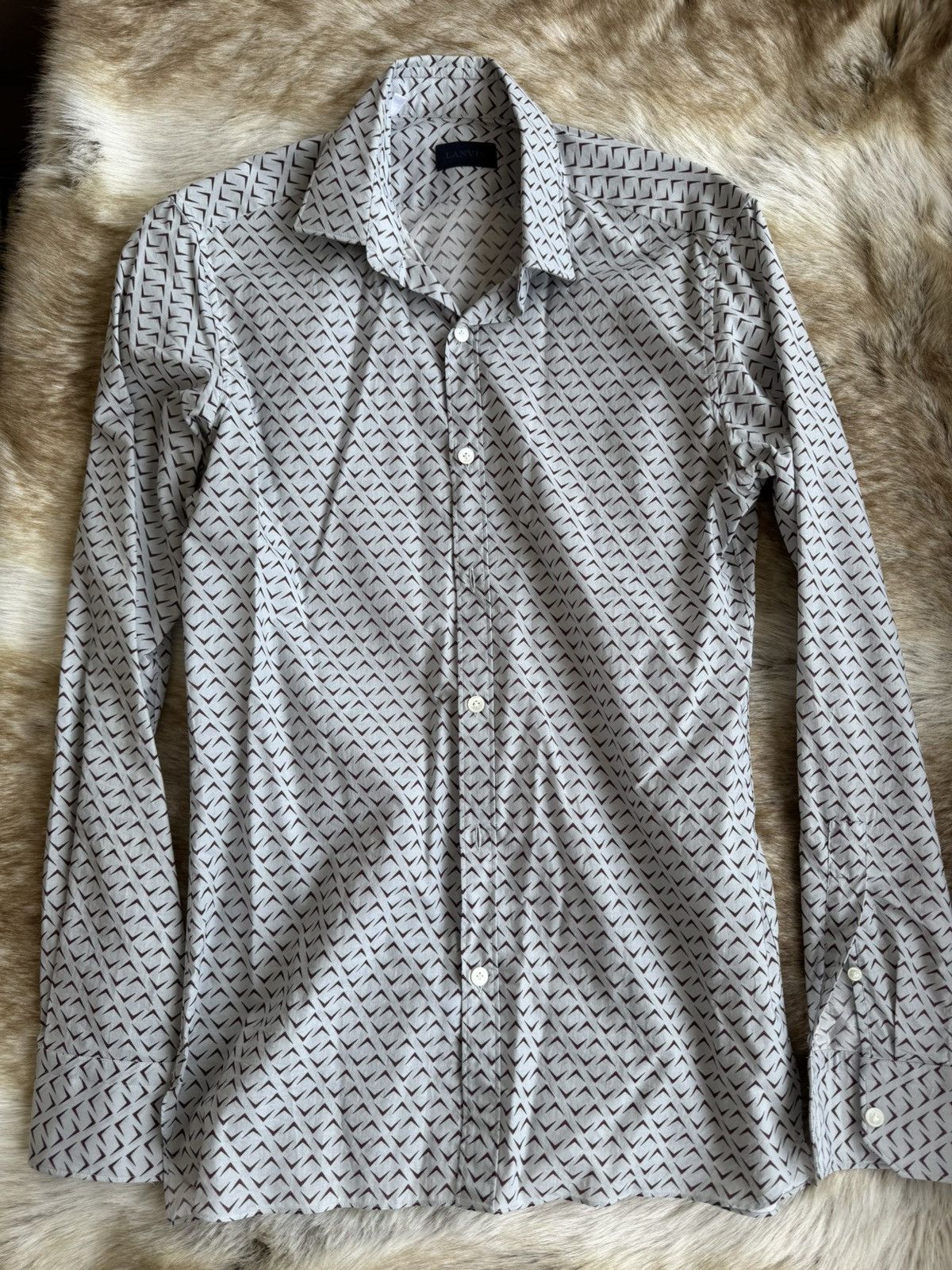 Lanvin Slim shirt Size US S / EU 44-46 / 1 - 1 Thumbnail