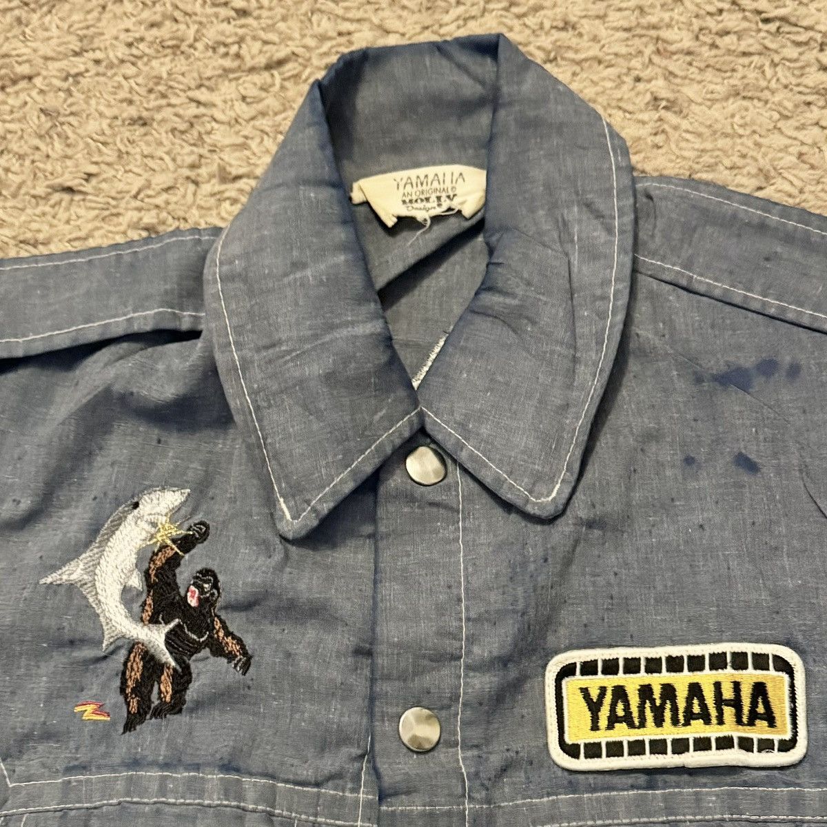 Vintage × Yamaha VINTAGE 70s YAMAHA BUTTON UP Size US M / EU 48-50 / 2 - 5 Thumbnail