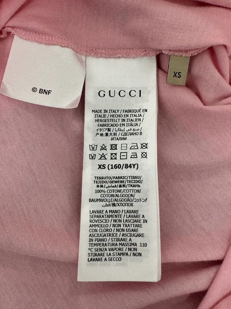 Gucci Gucci Pink banana cat short sleeve 2503-Nextarrow Size XS / US 0-2 / IT 36-38 - 3 Thumbnail