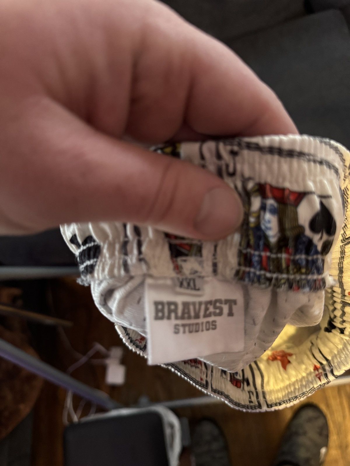 Bravest Studios BRAVEST STUDIOS POKER SHORTS Size US 36 / EU 52 - 4 Thumbnail