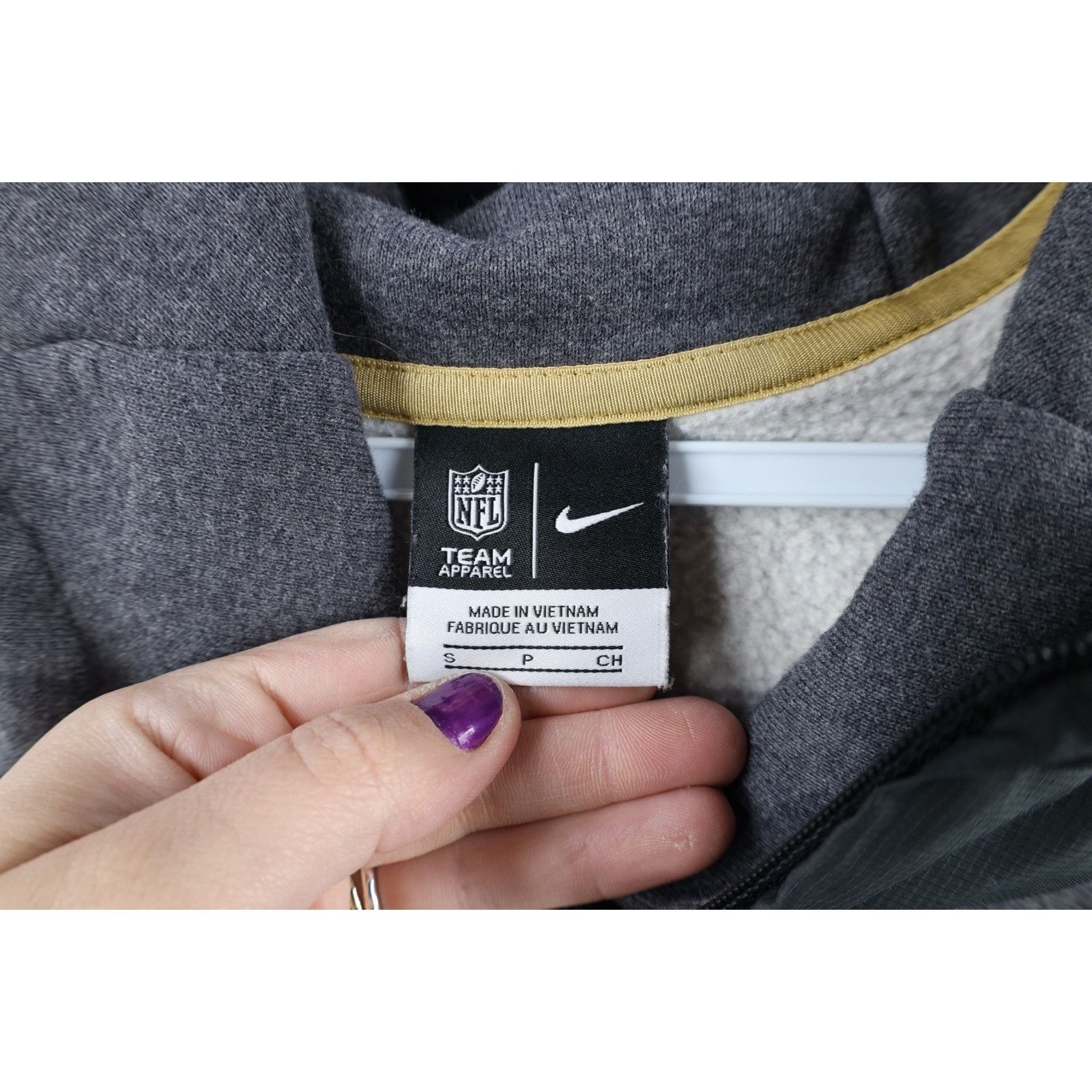 Nike Nike Spell Out Pittsburgh Steelers Football Hoodie Size US S / EU 44-46 / 1 - 7 Thumbnail