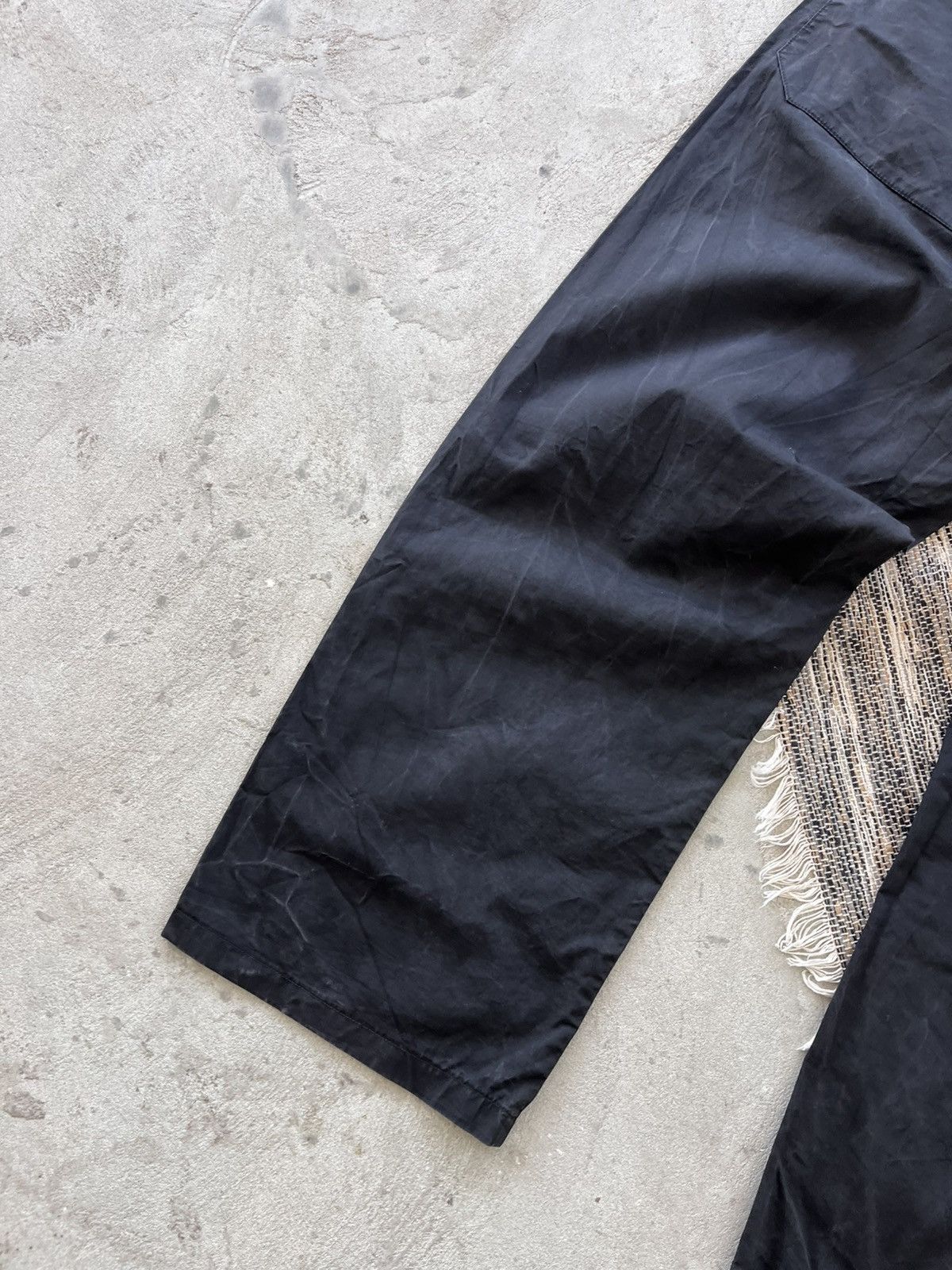 Armani Vintage Armani Black Jeans 36 Wide Fit Waxed Style Luxury Size US 36 / EU 52 - 11 Thumbnail