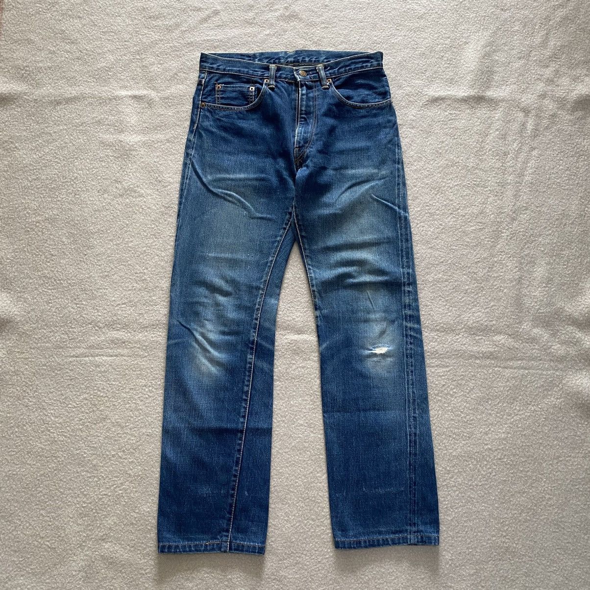 Hysteric Glamour × Vintage Vintage Hysteric Glamour Selvedge Distressed Denim w30 Size US 30 / EU 46 - 1 Thumbnail